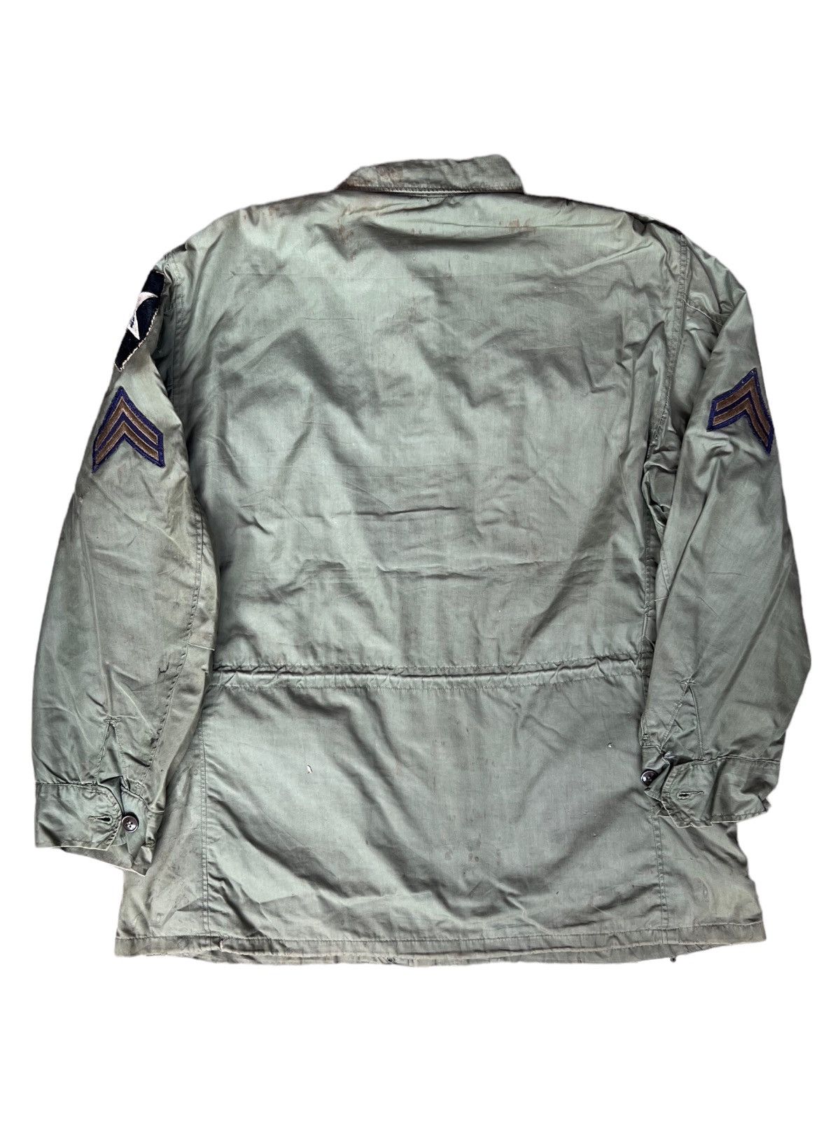 Vintage VERY RARE VINTAGE JACKET FIELD M51 ARCTIC SHELL NYLON KOREAN Size US M / EU 48-50 / 2 - 2 Thumbnail