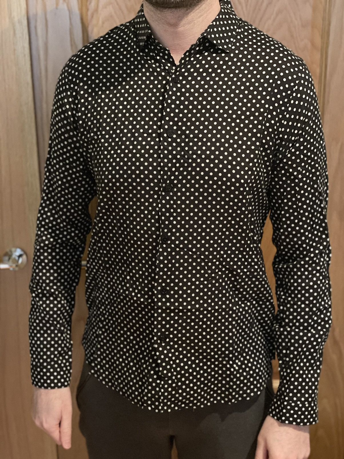April 77 April 77 Black Polka Dot Shirt Martini Moz Black S Size US S / EU 44-46 / 1 - 4 Thumbnail