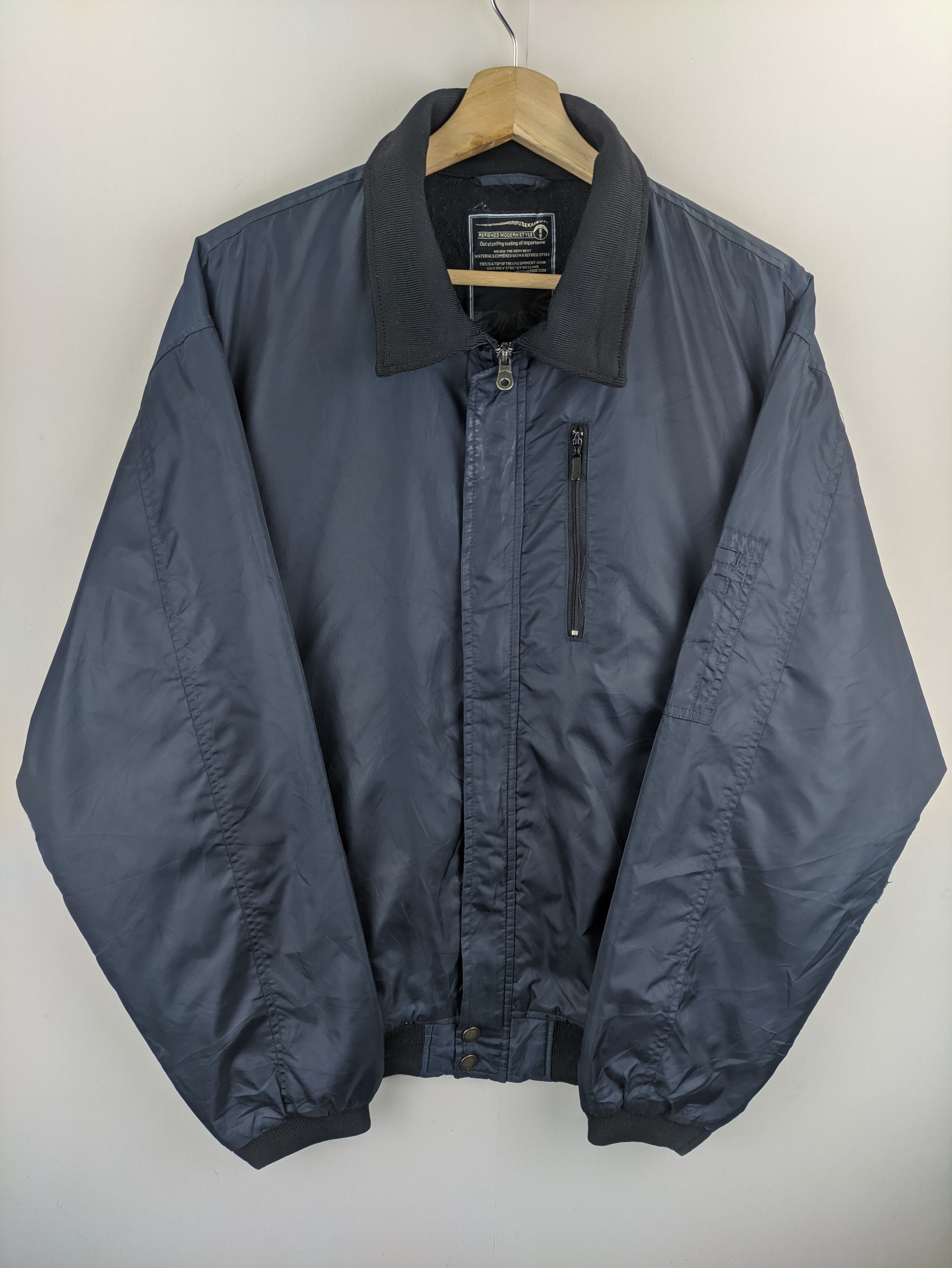 Japanese Brand Steals🔥Vintage Bomber Jacket by Dogman Size US L / EU 52-54 / 3 - 8 Thumbnail
