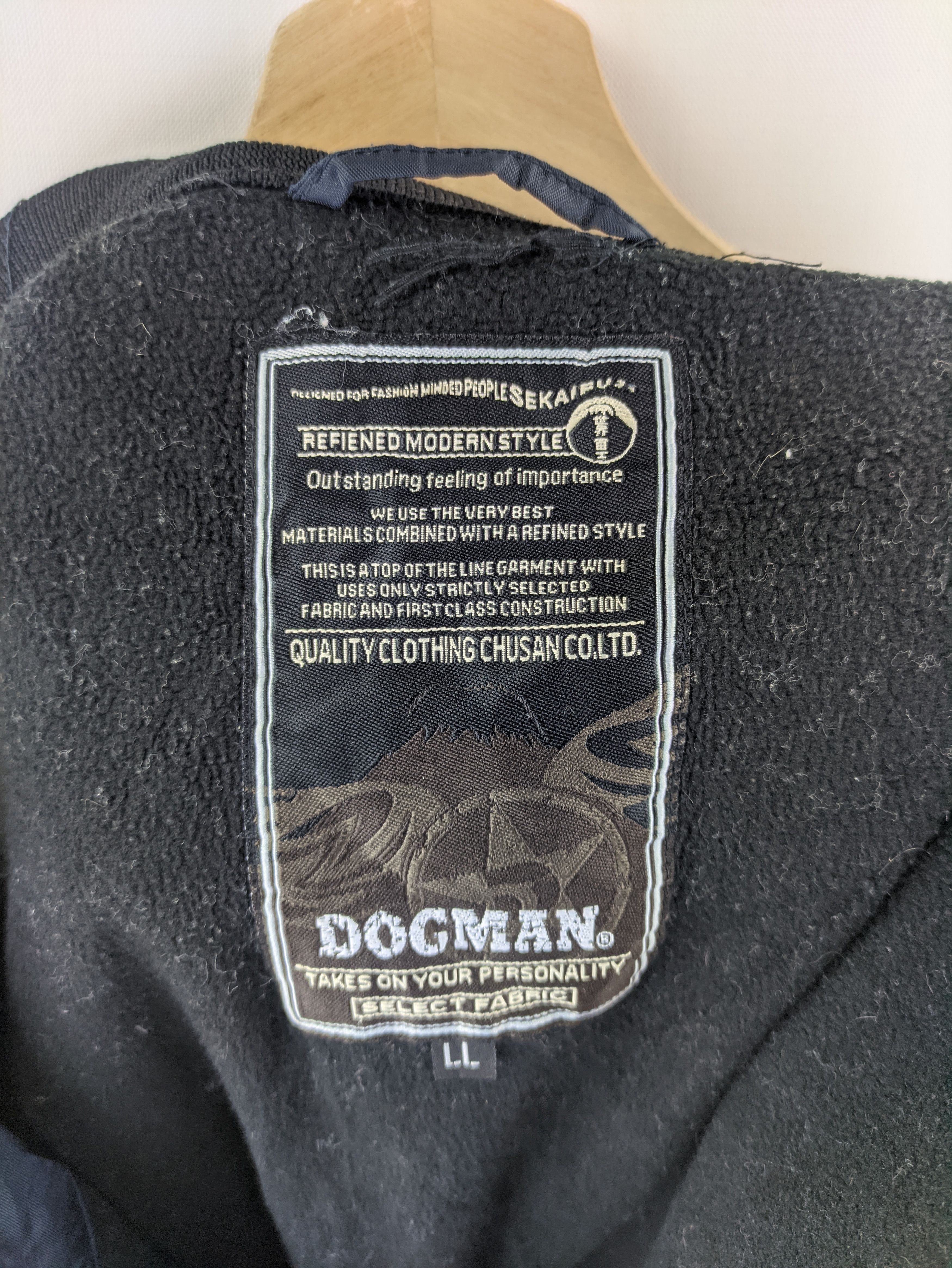 Japanese Brand Steals🔥Vintage Bomber Jacket by Dogman Size US L / EU 52-54 / 3 - 3 Thumbnail