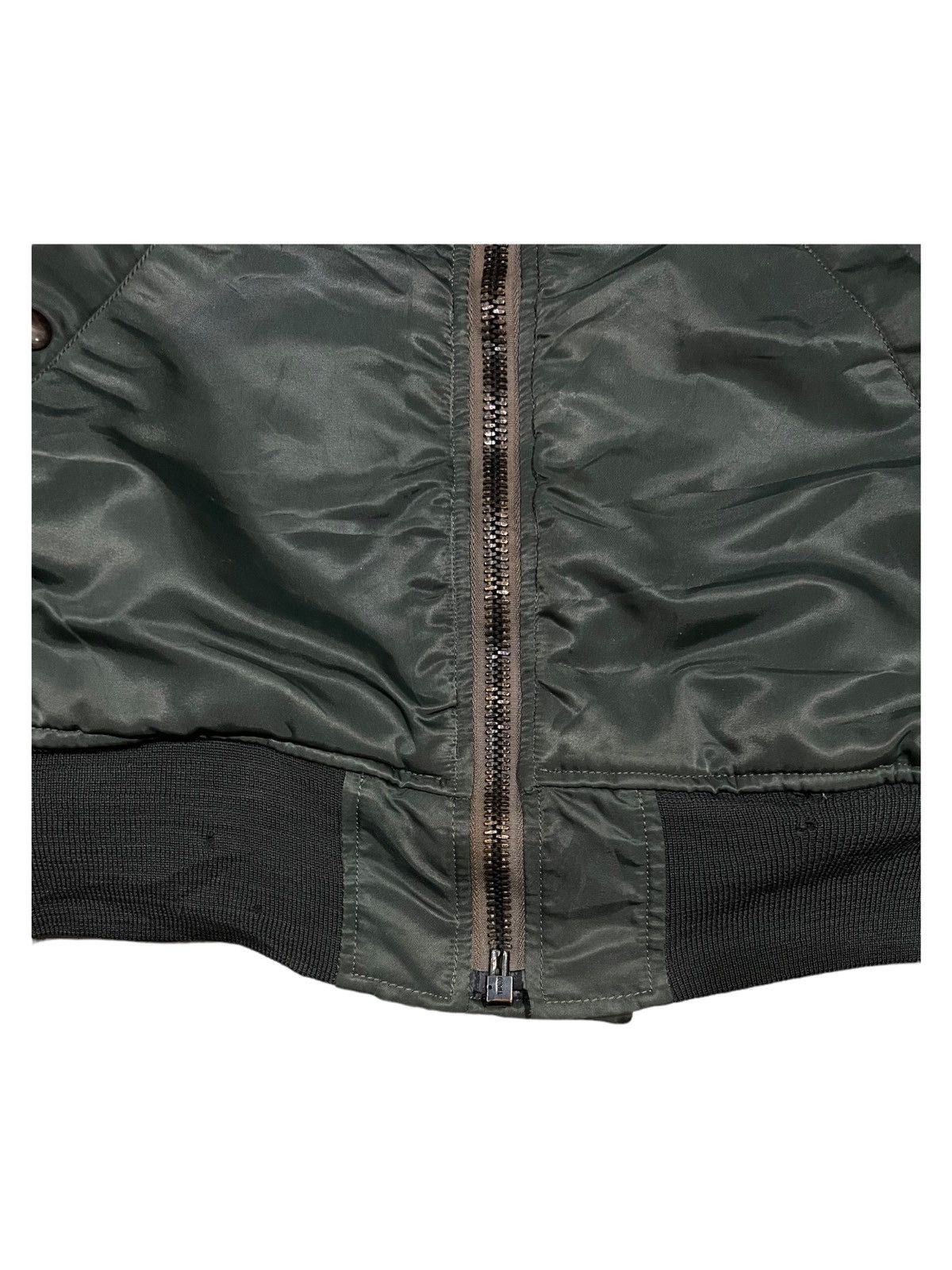 Alpha Industries VERY RARE VINTAGE JACKET FLIGHT BOMBER MA 1 HEAVY WEIGHT Size US S / EU 44-46 / 1 - 7 Thumbnail