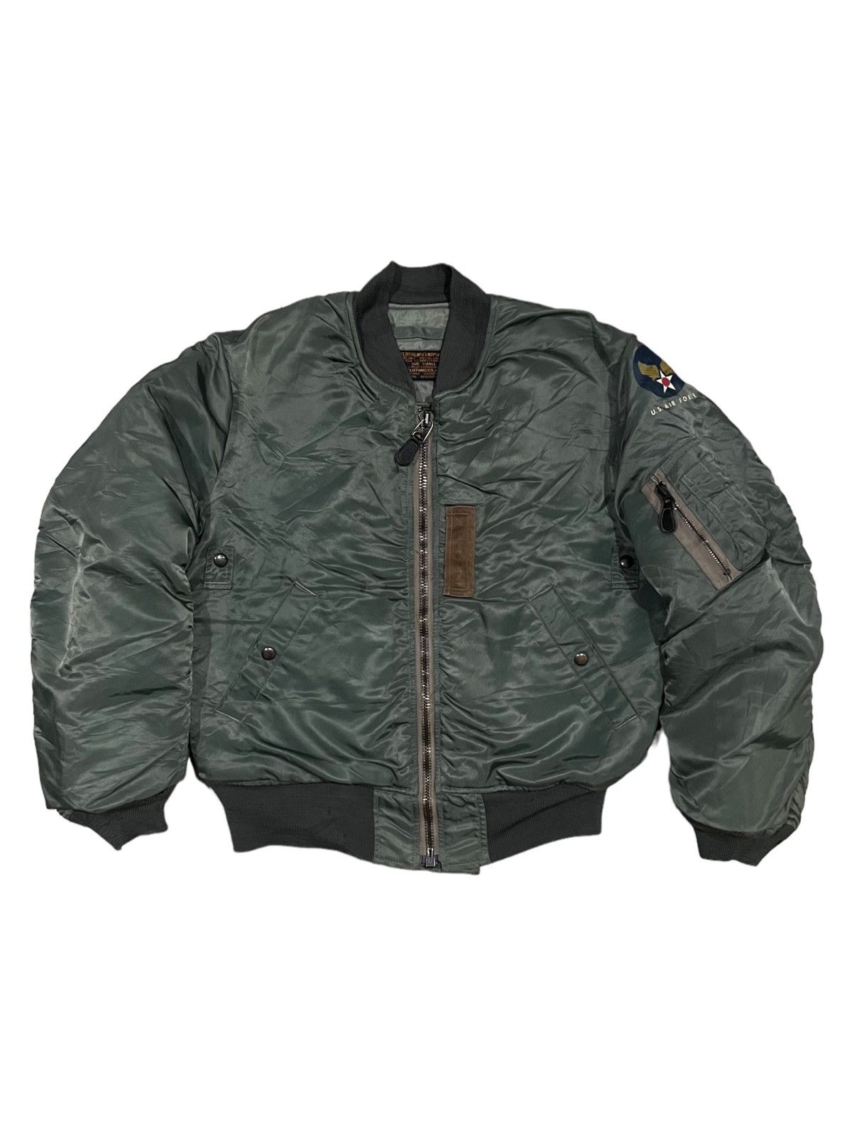 Alpha Industries VERY RARE VINTAGE JACKET FLIGHT BOMBER MA 1 HEAVY WEIGHT Size US S / EU 44-46 / 1 - 1 Thumbnail