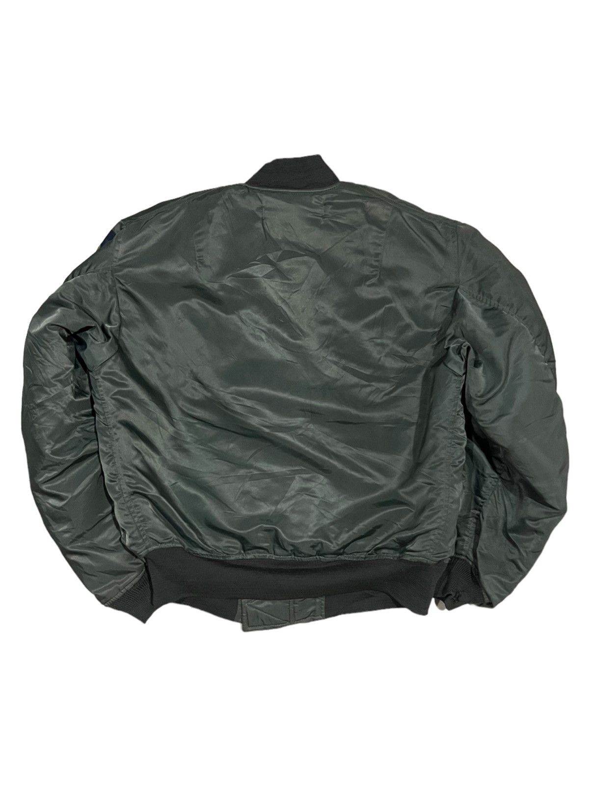 Alpha Industries VERY RARE VINTAGE JACKET FLIGHT BOMBER MA 1 HEAVY WEIGHT Size US S / EU 44-46 / 1 - 2 Thumbnail