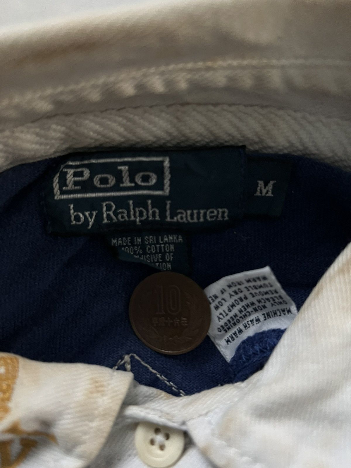 Polo Ralph Lauren VERY RARE VINTAGE SHIRT POLO RALPH LAUREN RUGBY GREENWICH Size US M / EU 48-50 / 2 - 3 Thumbnail