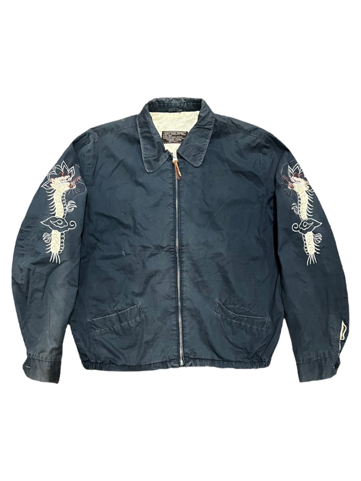 Sugar Cane VERY RARE VINTAGE JACKET SOUVENIR SUKAJAN USAF US AIR FORCE Size US M / EU 48-50 / 2 - 2 Thumbnail