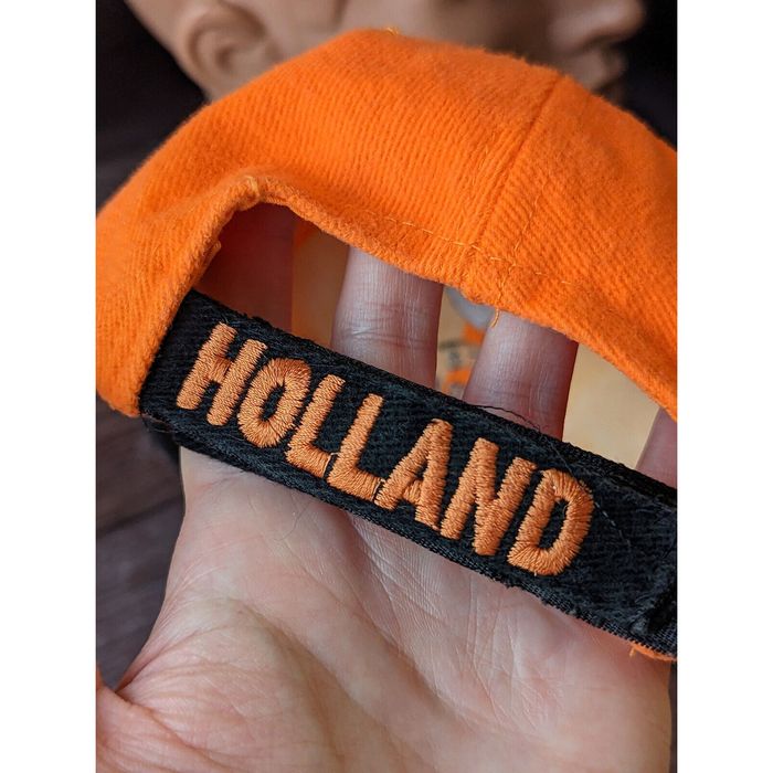 hat-uefa-euro-2000-holland-national-team-adjustable-cap-official-grailed