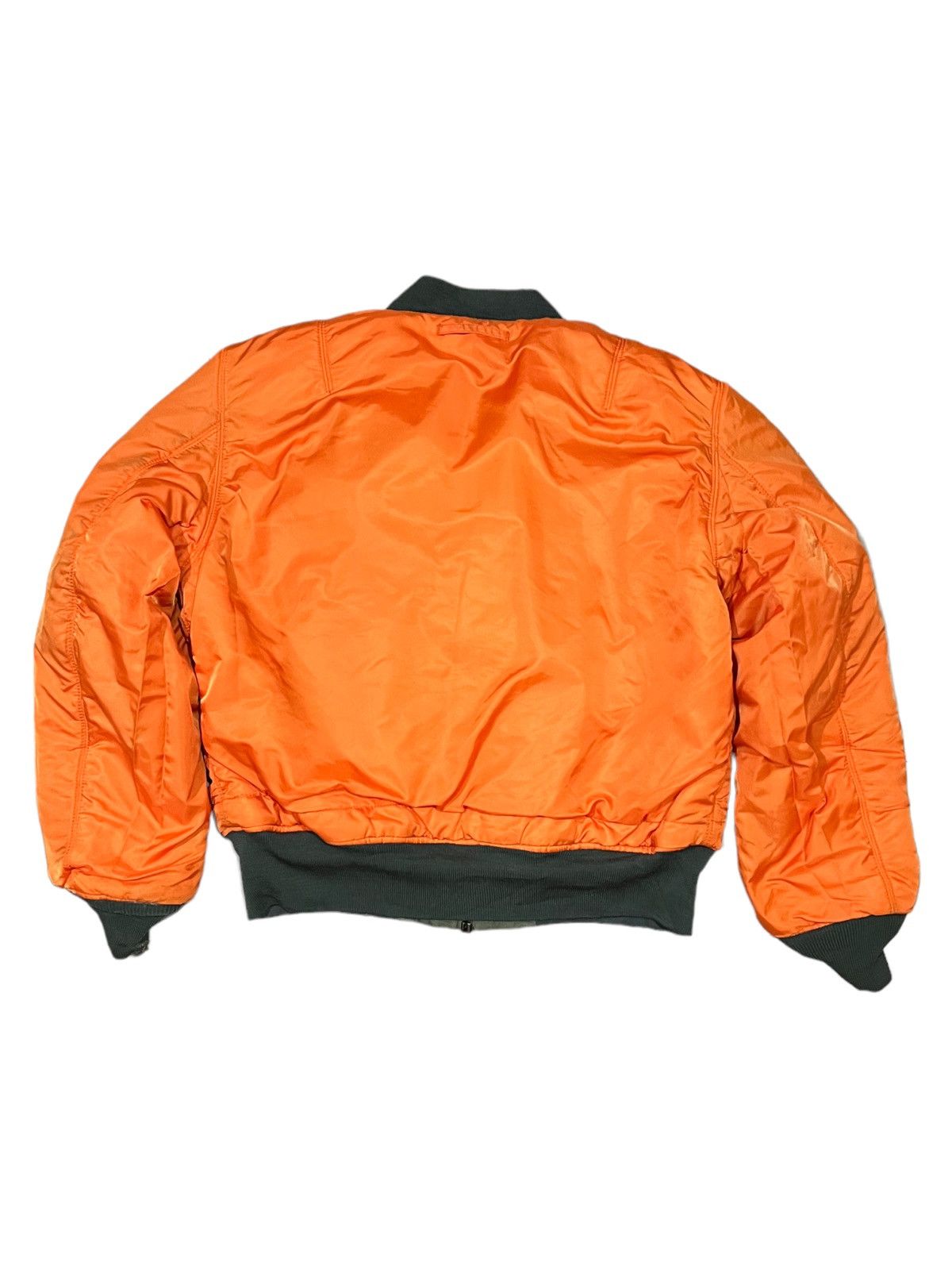 Alpha Industries VERY RARE VINTAGE JACKET FLIGHT BOMBER MA 1 TOP GUN Size US M / EU 48-50 / 2 - 4 Thumbnail