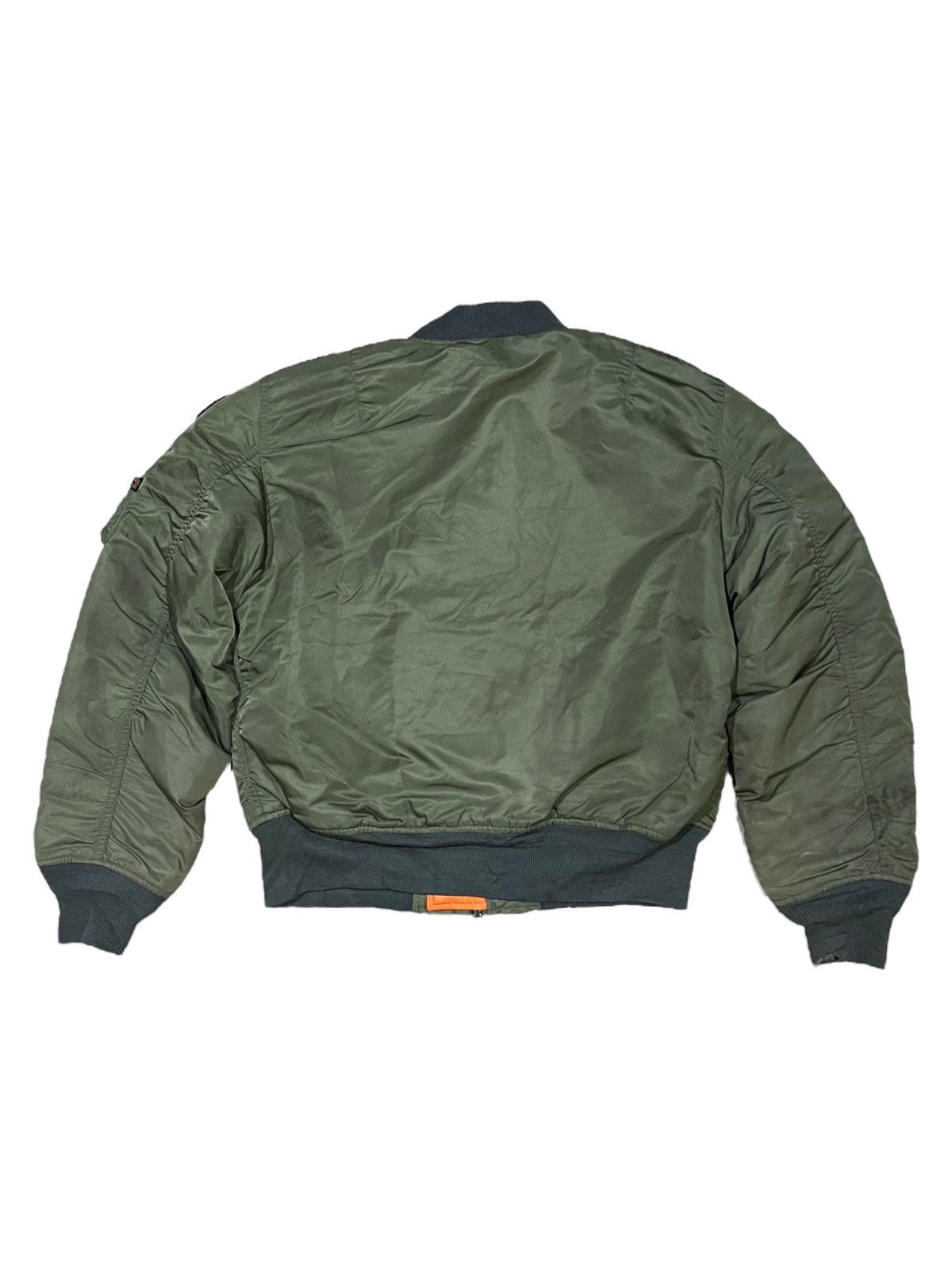 Alpha Industries VERY RARE VINTAGE JACKET FLIGHT BOMBER MA 1 TOP GUN Size US M / EU 48-50 / 2 - 2 Thumbnail