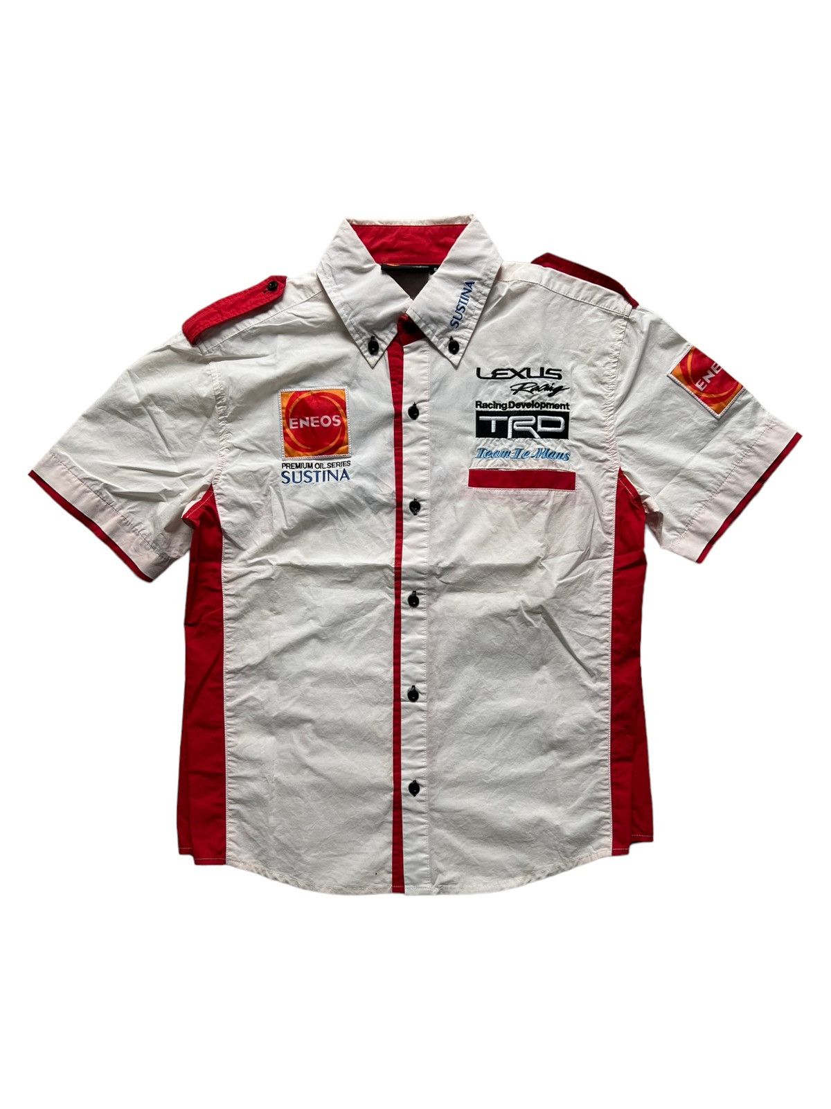 VERY RARE OXFORD SHIRT TEAM LE MANS LEXUS RACING