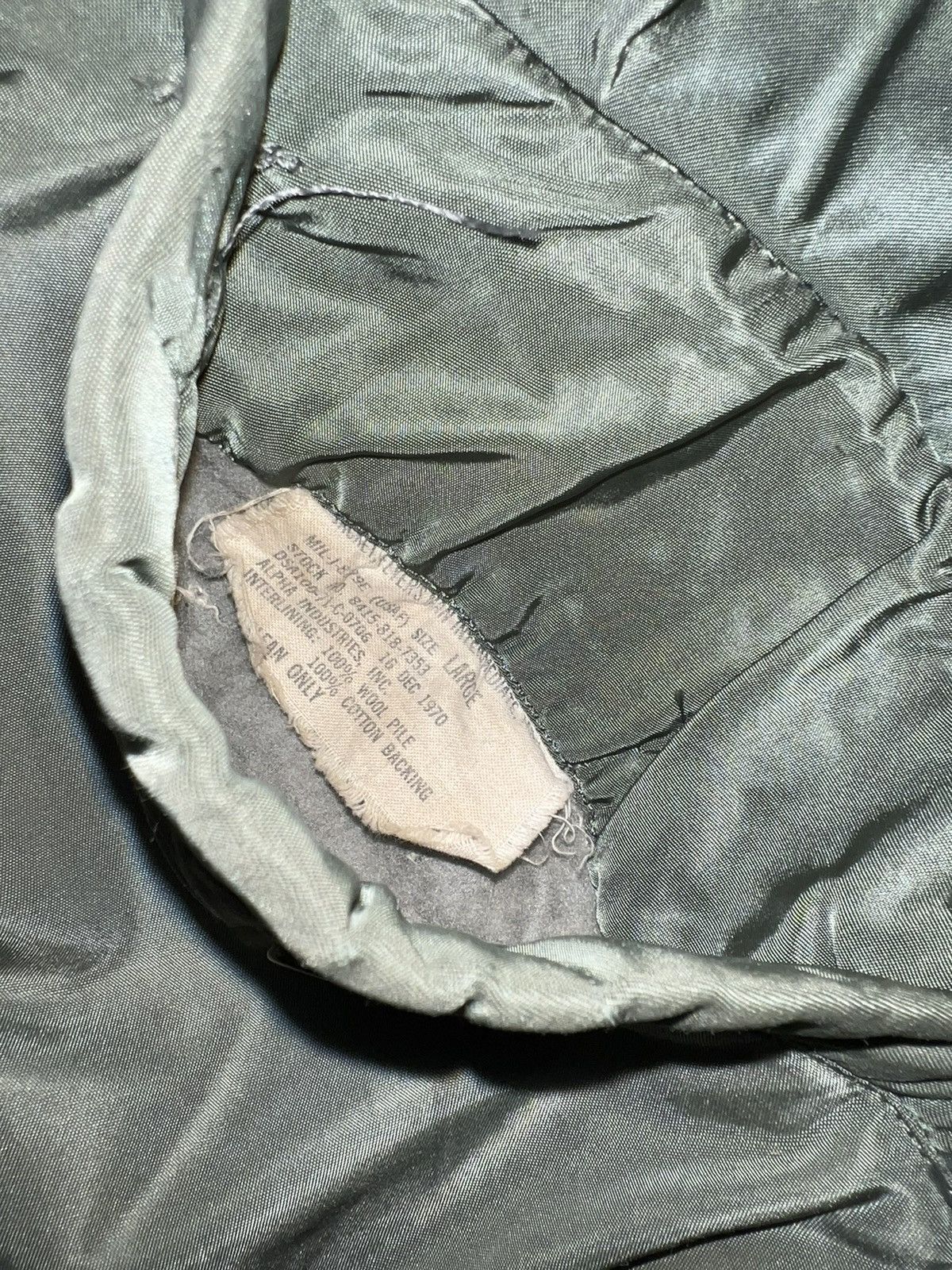 Alpha Industries VERY RARE VINTAGE JACKET FLIGHT BOMBER MA 1 ALPHA INDUSTRIES Size US L / EU 52-54 / 3 - 6 Thumbnail