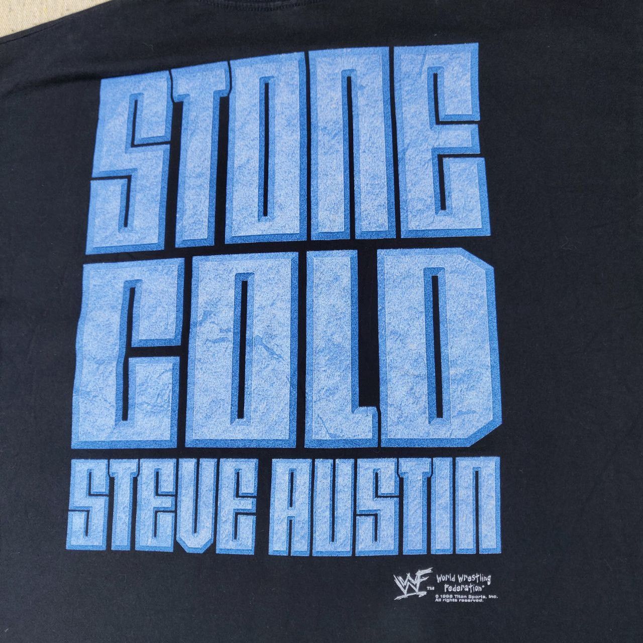 Vintage WWF Stone Cold 1998 Austin 3:16 Big Face Vintage t-shirt Size US XL / EU 56 / 4 - 5 Thumbnail