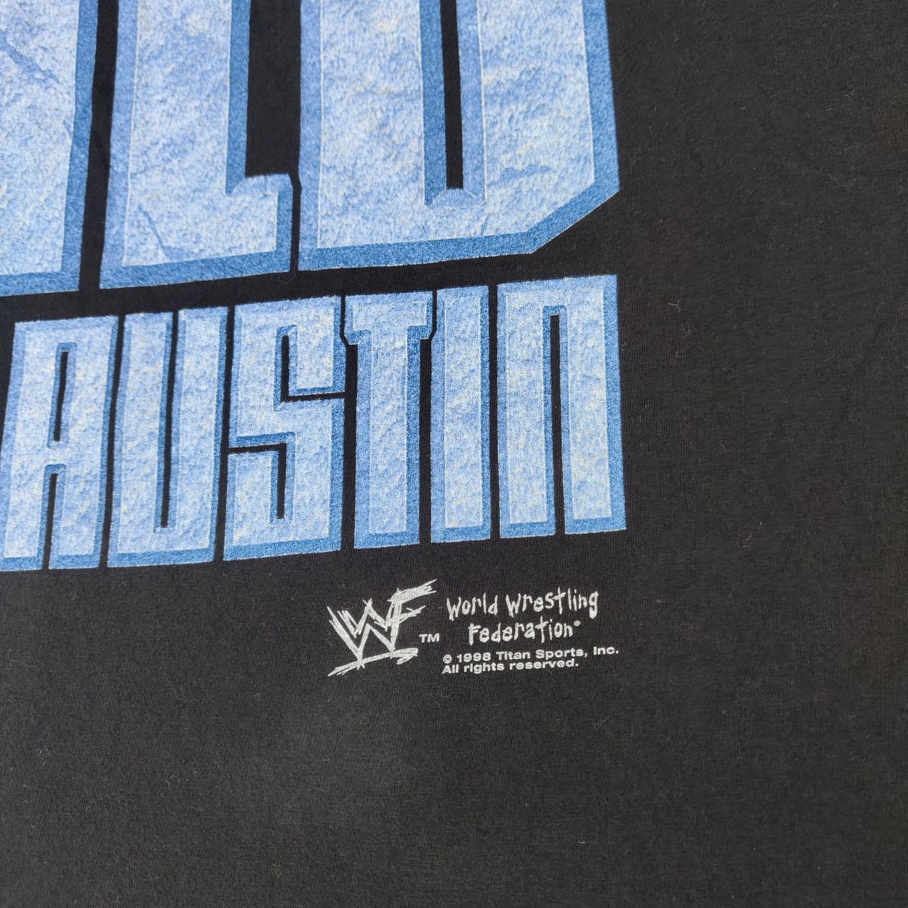 Vintage WWF Stone Cold 1998 Austin 3:16 Big Face Vintage t-shirt Size US XL / EU 56 / 4 - 6 Thumbnail