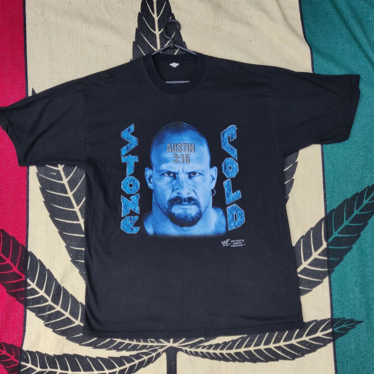 Vintage WWF Stone Cold 1998 Austin 3:16 Big Face Vintage t-shirt Size US XL / EU 56 / 4 - 1 Thumbnail