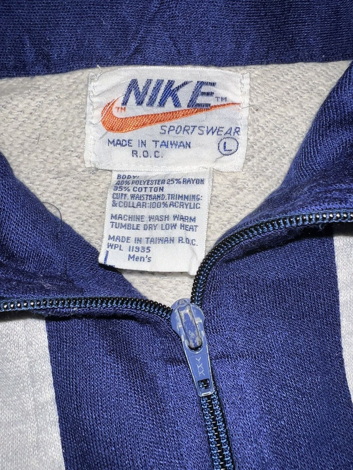 Nike VERY RARE VINTAGE JACKET TRACK NIKE ORANGE TAG 70s - 80s Size US L / EU 52-54 / 3 - 5 Thumbnail