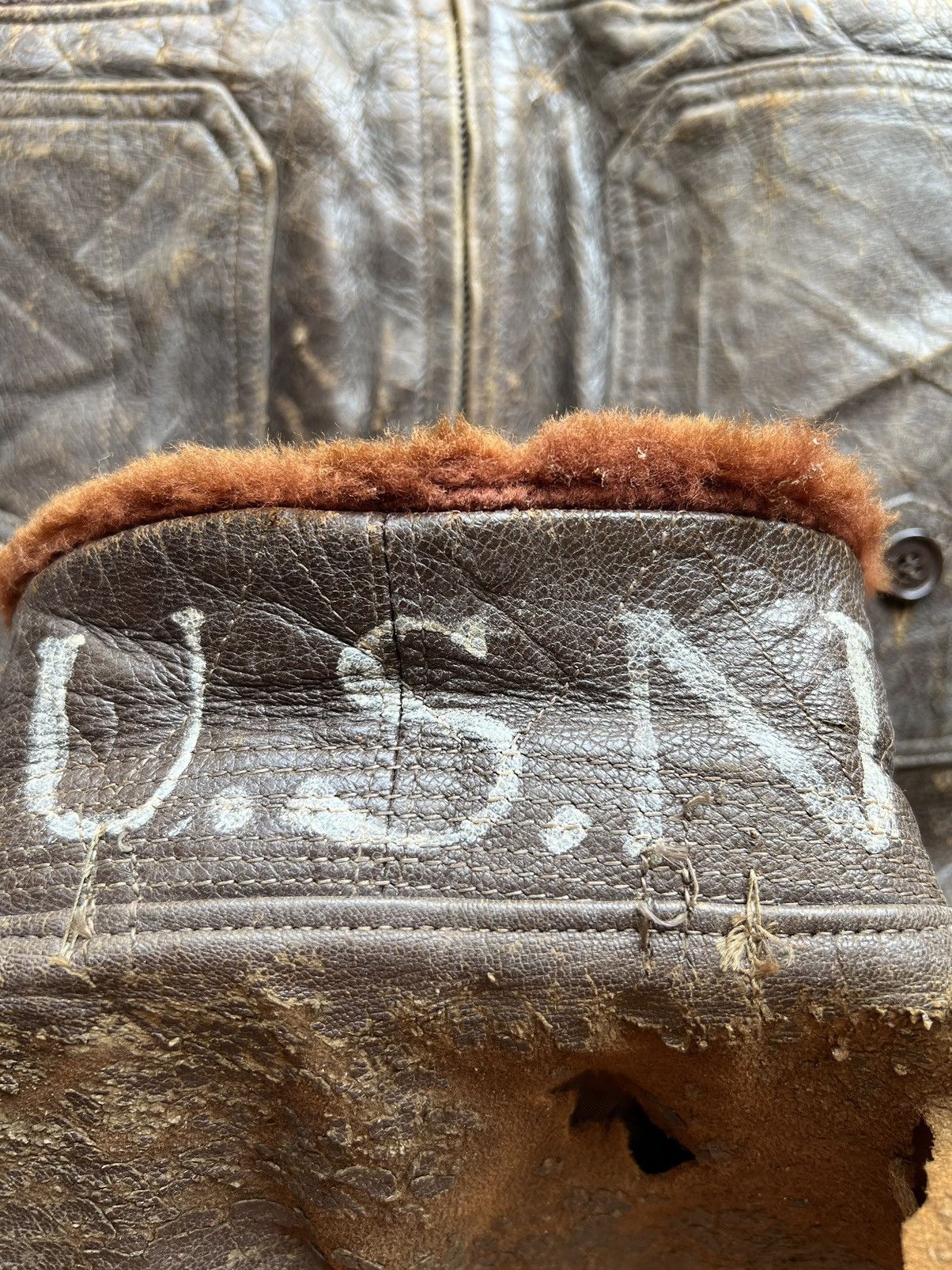 Vintage VERY RARE VINTAGE JACKET LEATHER G1 WWII Size US M / EU 48-50 / 2 - 7 Thumbnail