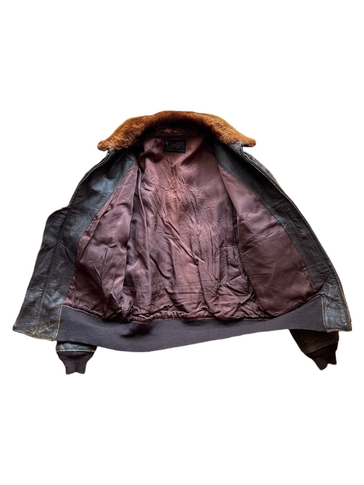 Vintage VERY RARE VINTAGE JACKET LEATHER G1 WWII Size US M / EU 48-50 / 2 - 3 Thumbnail