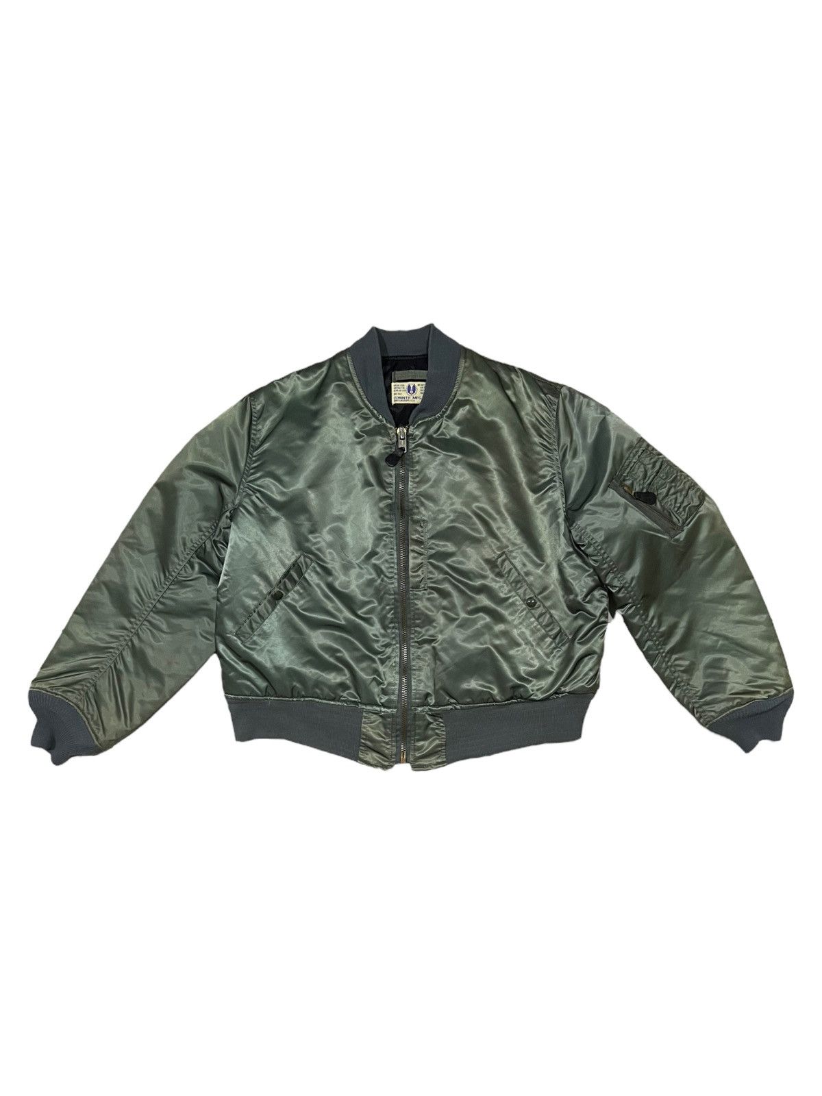 Alpha Industries VERY RARE VINTAGE JACKET FLIGHT BOMBER MA 1 CORINTH SPELL Size US L / EU 52-54 / 3 - 2 Thumbnail