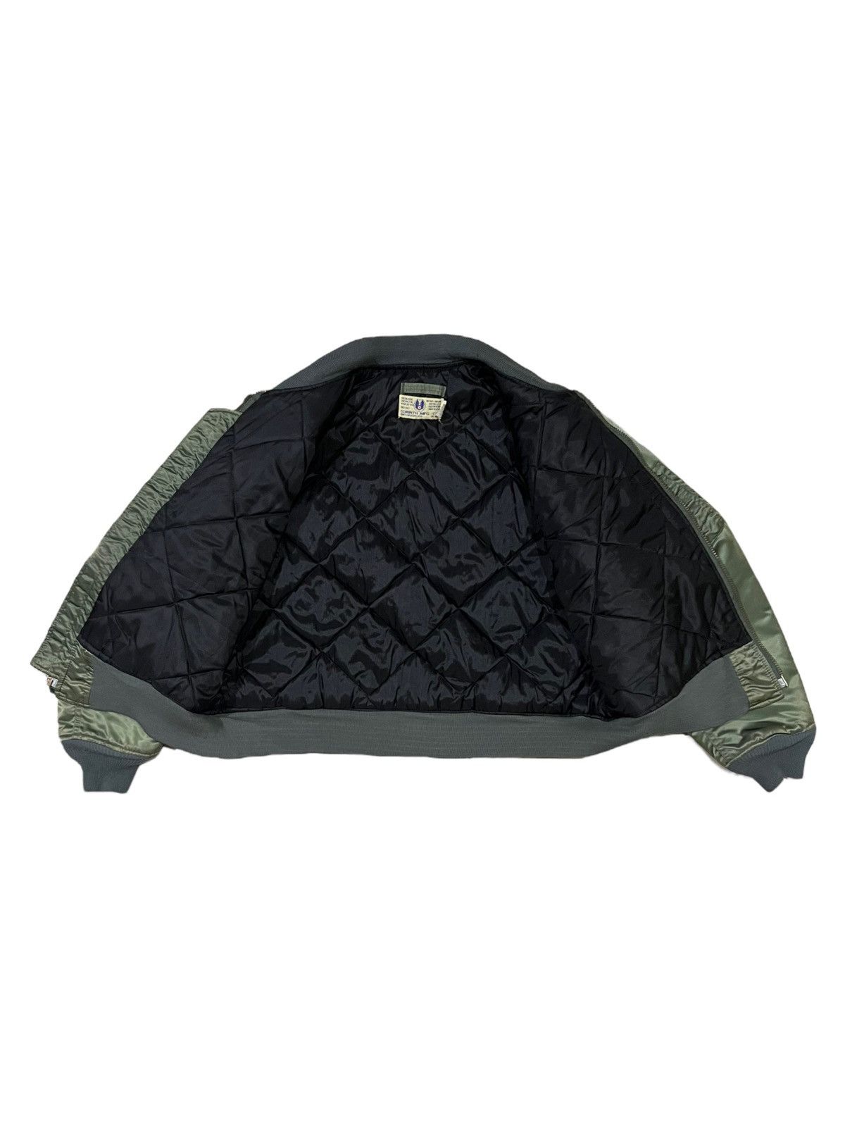 Alpha Industries VERY RARE VINTAGE JACKET FLIGHT BOMBER MA 1 CORINTH SPELL Size US L / EU 52-54 / 3 - 3 Thumbnail