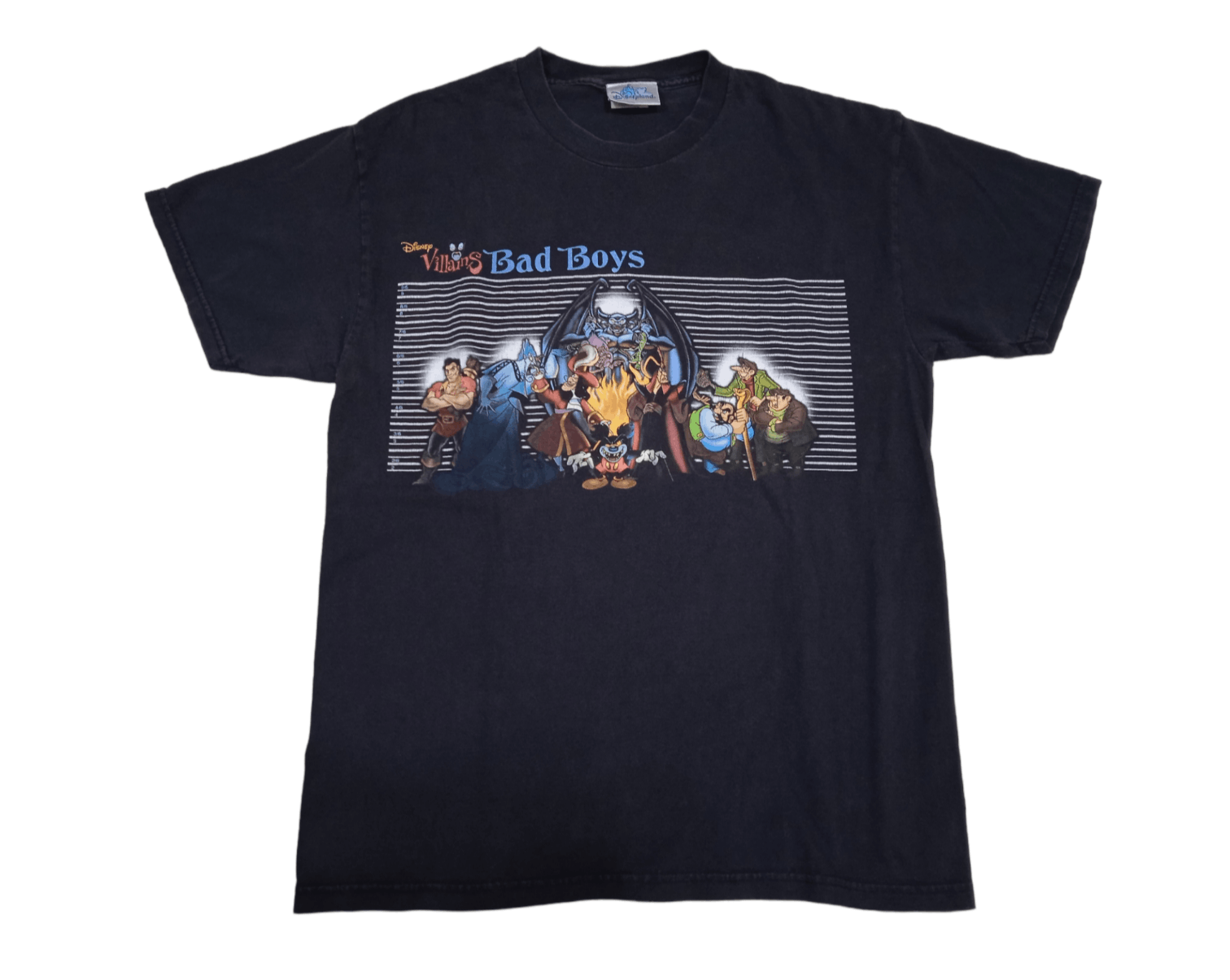 image of 2000S Disney Bad Boys Villains T Shirt in Black, Men's (Size Medium)