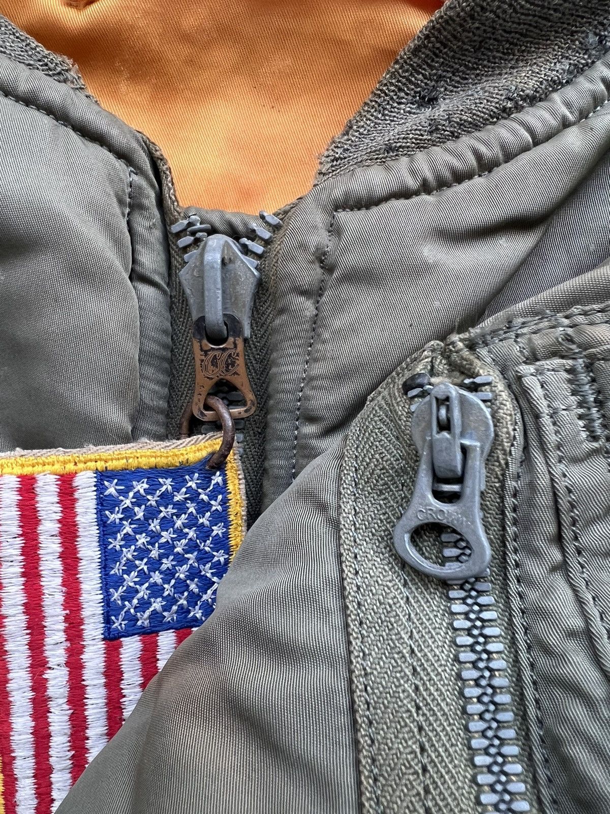 Alpha Industries VERY RARE VINTAGE JACKET FLIGHT BOMBER MA 1 ALPHA INDUSTRIES Size US M / EU 48-50 / 2 - 5 Thumbnail