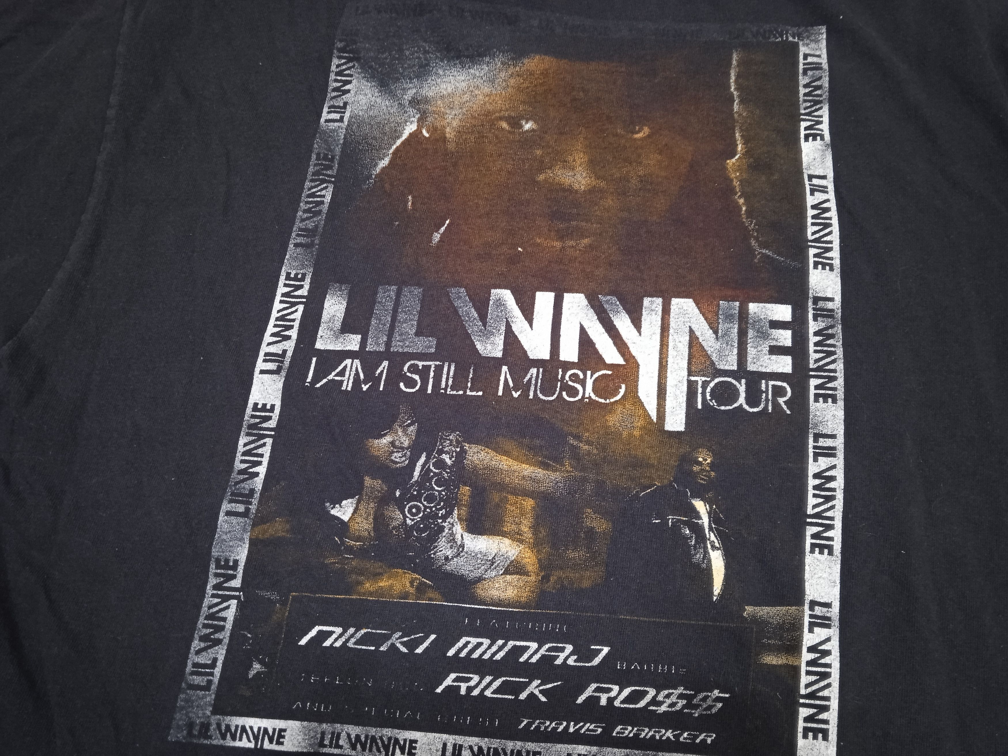 Vintage Vintage 00s Lil Wayne I Am Still Music T Shirt Size US XL / EU 56 / 4 - 5 Thumbnail