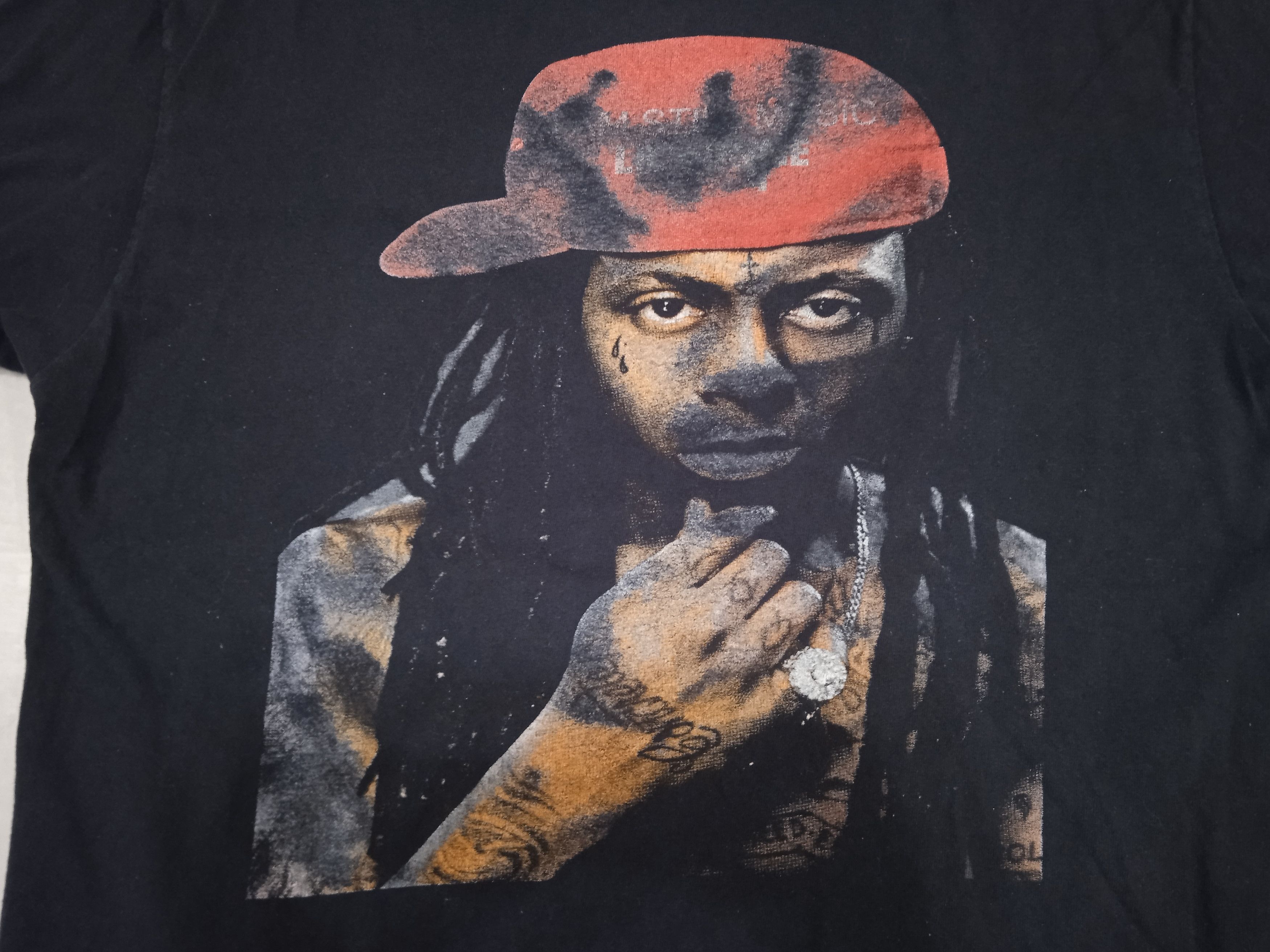 Vintage Vintage 00s Lil Wayne I Am Still Music T Shirt Size US XL / EU 56 / 4 - 4 Thumbnail