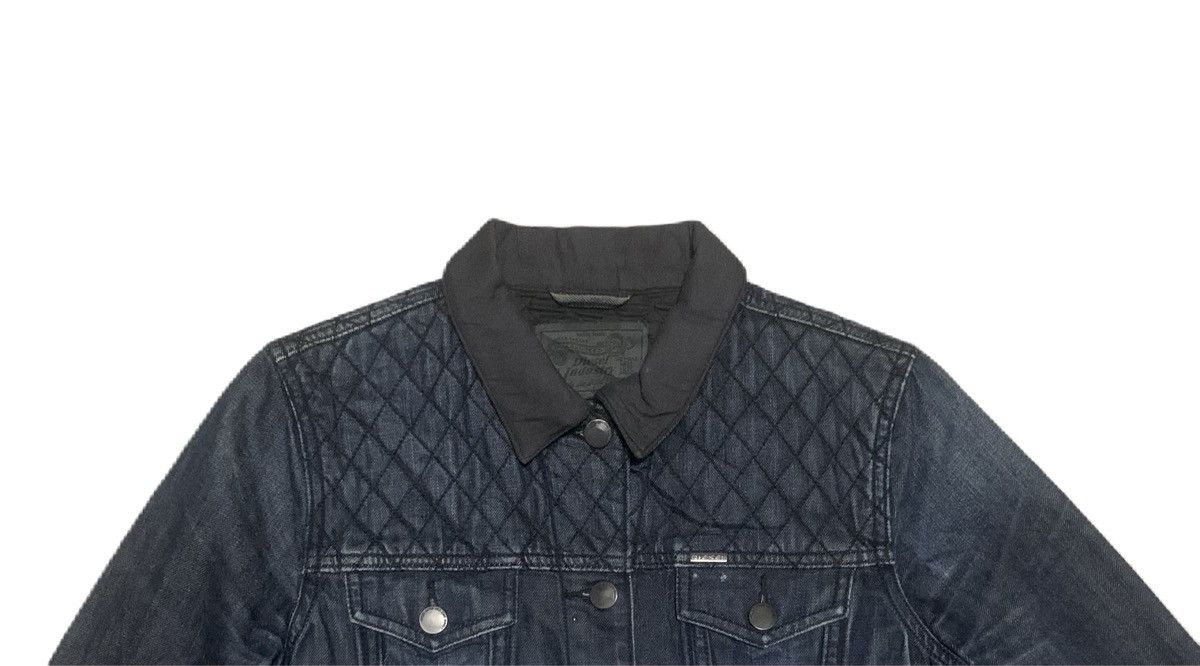 Diesel Vintage Diesel Industry Cropped Denim Jacket Size XS / US 0-2 / IT 36-38 - 4 Thumbnail