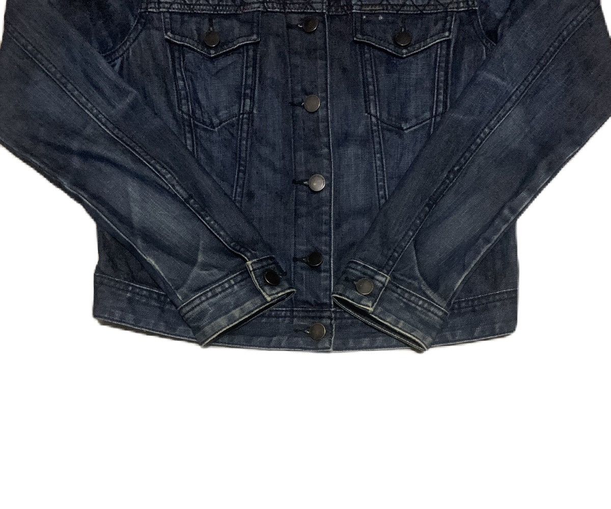 Diesel Vintage Diesel Industry Cropped Denim Jacket Size XS / US 0-2 / IT 36-38 - 3 Thumbnail
