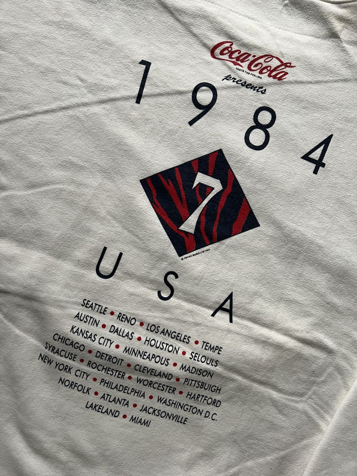 VERY RARE VINTAGE SWEATSHIRTS BAND DURAN DURAN 1984