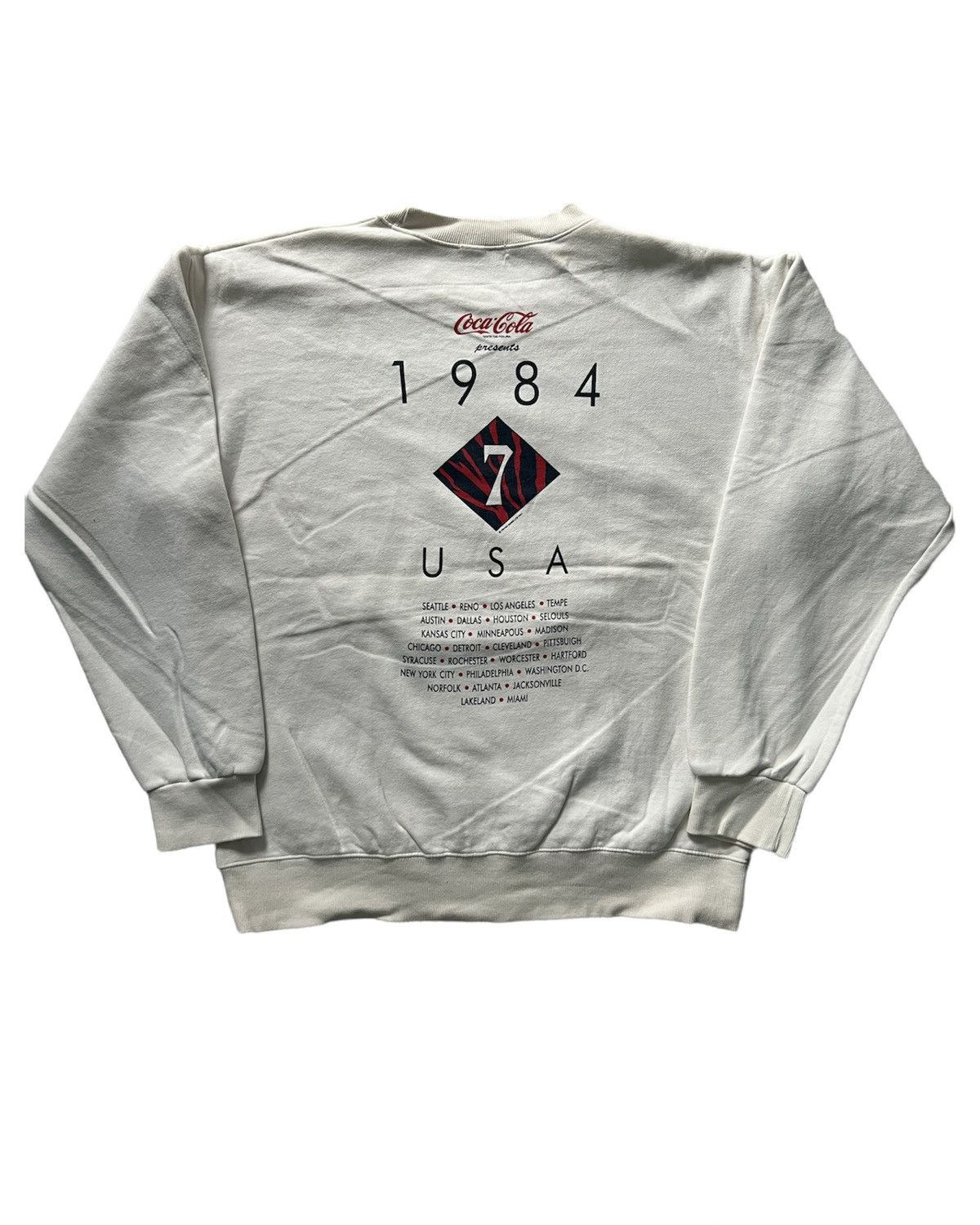 VERY RARE VINTAGE SWEATSHIRTS BAND DURAN DURAN 1984