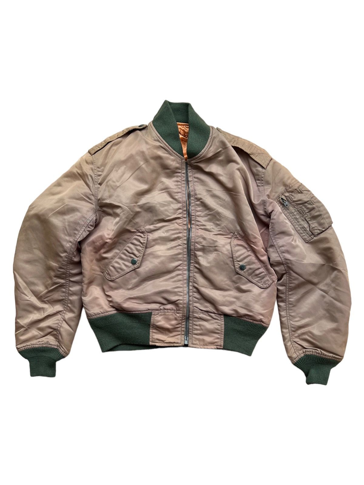 Military VERY RARE VINTAGE JACKET FLIGHT BOMBER L2B KOREAN WAR 50s | Grailed