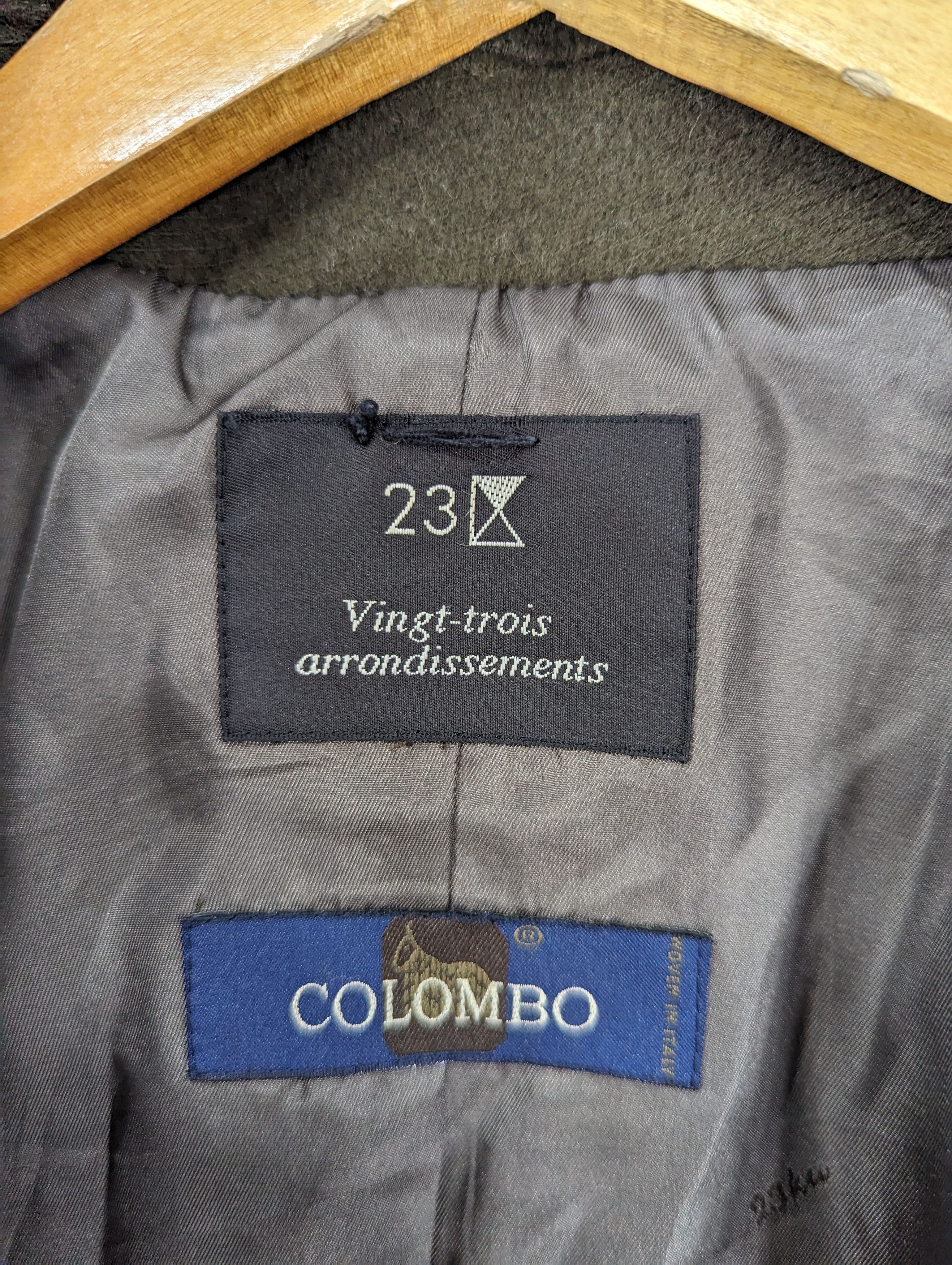 Colombo 🔥RARE🔥Colombo Double Breast Wool Coat Jacket Size S / US 4 / IT 40 - 6 Thumbnail