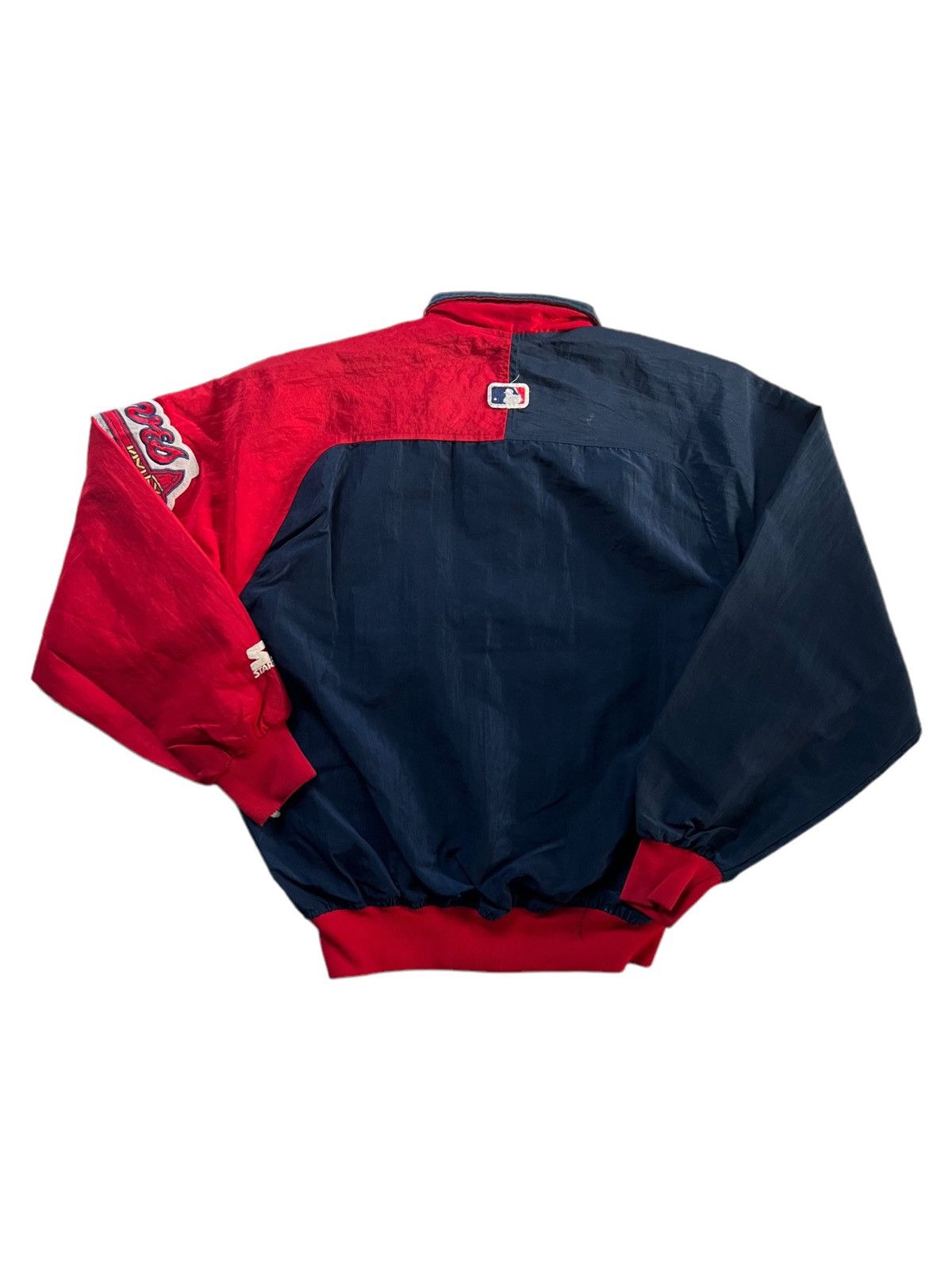 MLB VERY RARE VINTAGE JACKET VARSITY ATLANTA BRAVES MLB STARTER Size US M / EU 48-50 / 2 - 2 Thumbnail