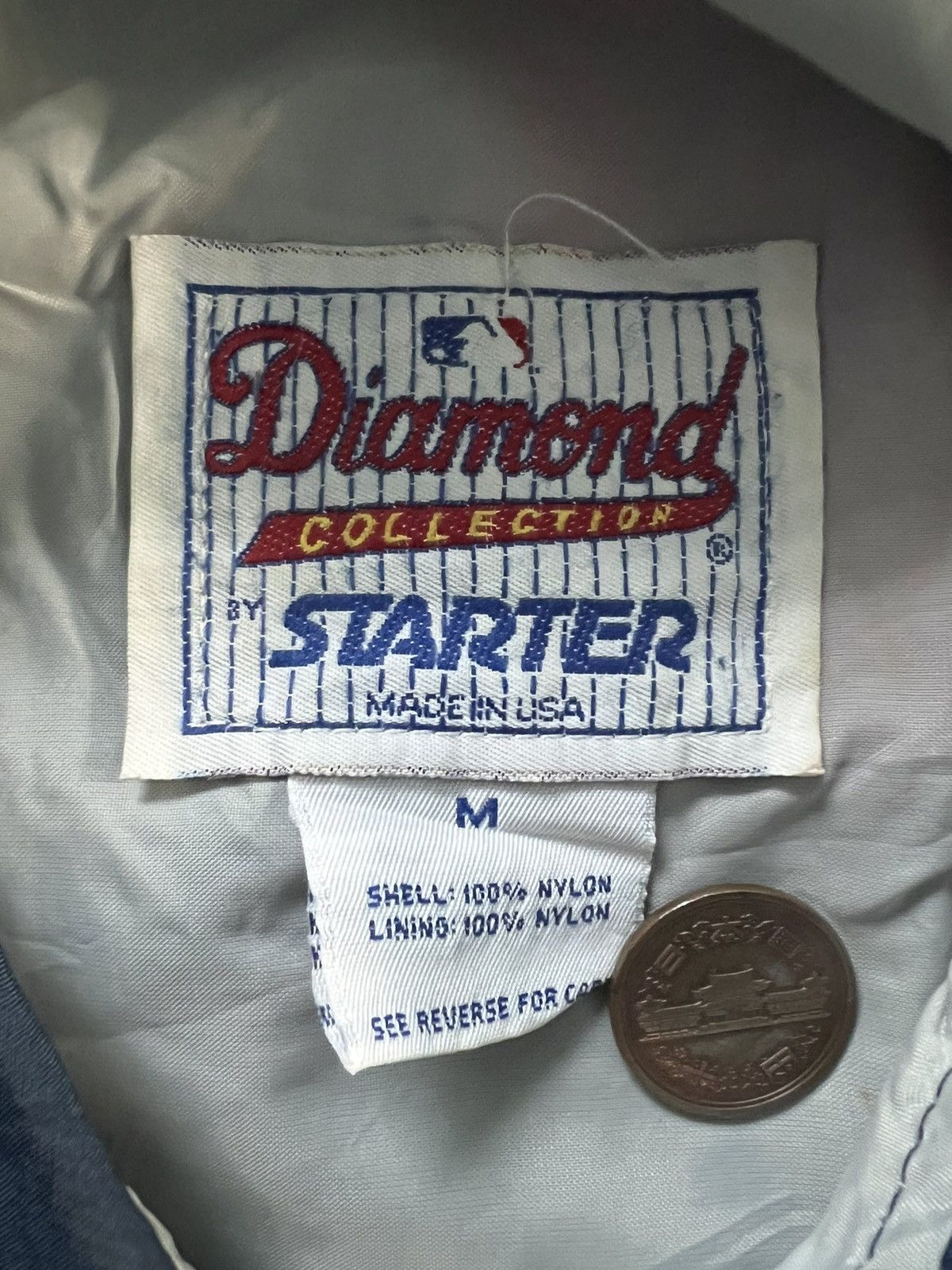 MLB VERY RARE VINTAGE JACKET VARSITY ATLANTA BRAVES MLB STARTER Size US M / EU 48-50 / 2 - 3 Thumbnail