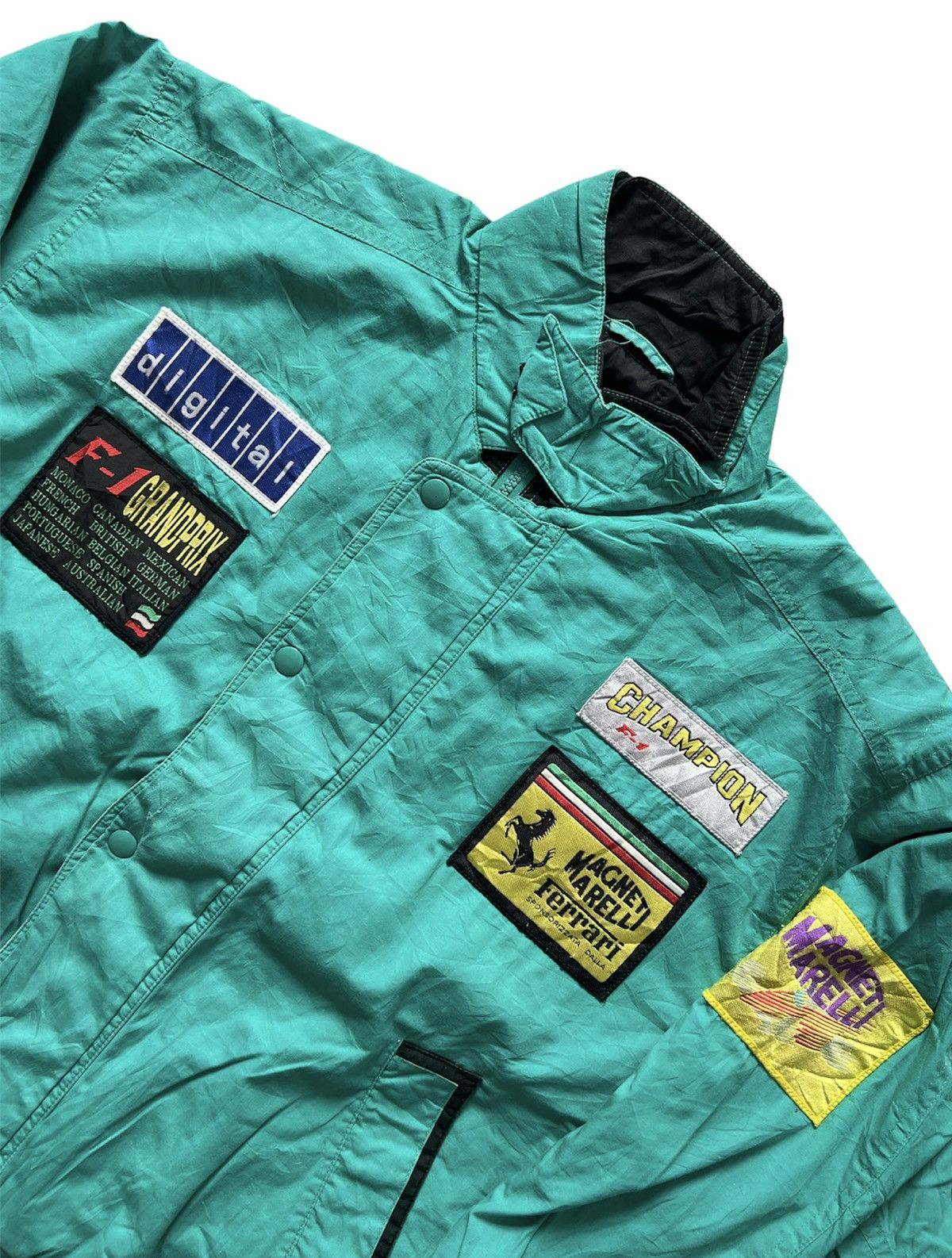 Ferrari VERY RARE VINTAGE JACKET FERRARI MAGNETI MARELLI GRANDPRIX Size US L / EU 52-54 / 3 - 3 Thumbnail