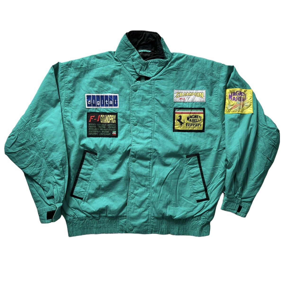 Ferrari VERY RARE VINTAGE JACKET FERRARI MAGNETI MARELLI GRANDPRIX Size US L / EU 52-54 / 3 - 1 Thumbnail