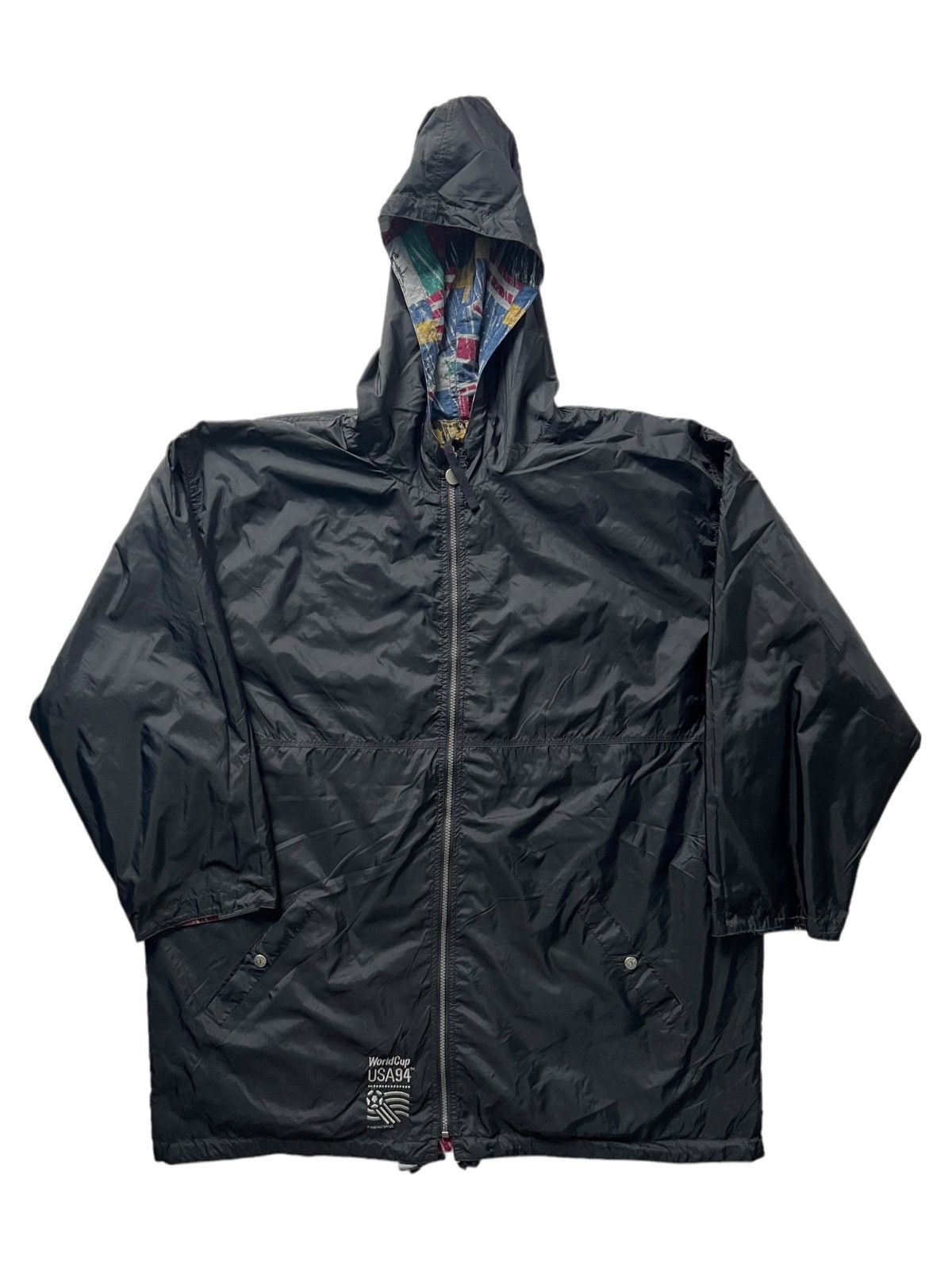 Adidas VERY RARE VINTAGE JACKET ADIDAS WORLD CUP USA REVERSIBLE Size US XL / EU 56 / 4 - 3 Thumbnail