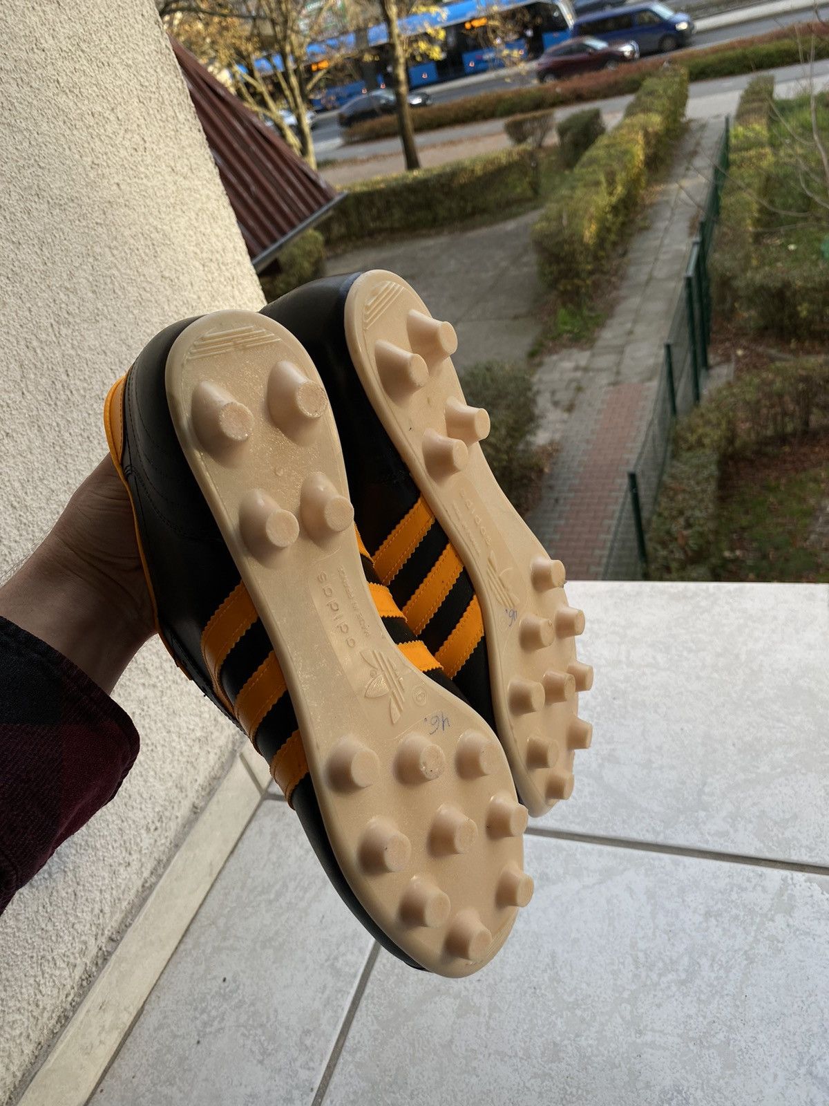 Adidas Adidas Kid made in France 70-80s football boots Size US 9 / EU 42 - 7 Thumbnail