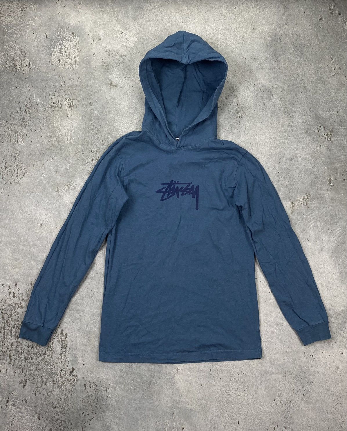 Stussy Stussy central logo hoodie Size US S / EU 44-46 / 1 - 1 Thumbnail