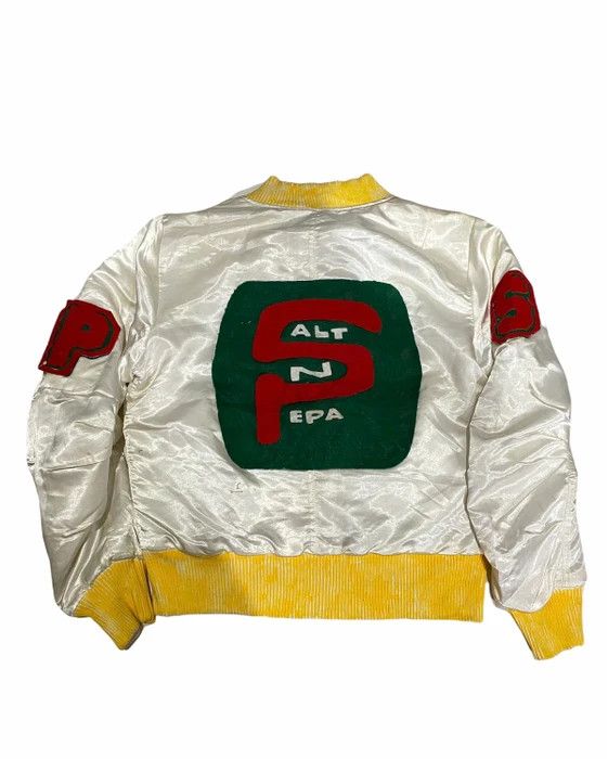 Vintage VERY RARE VINTAGE JACKET SALT N PEPA IDOL MAKER RAP 8 BALL Size US M / EU 48-50 / 2 - 2 Thumbnail