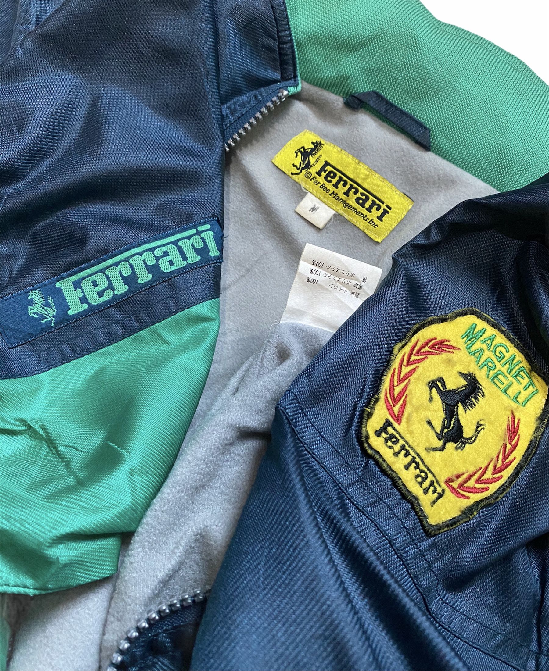 Ferrari VERY RARE VINTAGE JACKET MAGNETI MARELLI WITH HIDDEN HOODIE Size US M / EU 48-50 / 2 - 3 Thumbnail