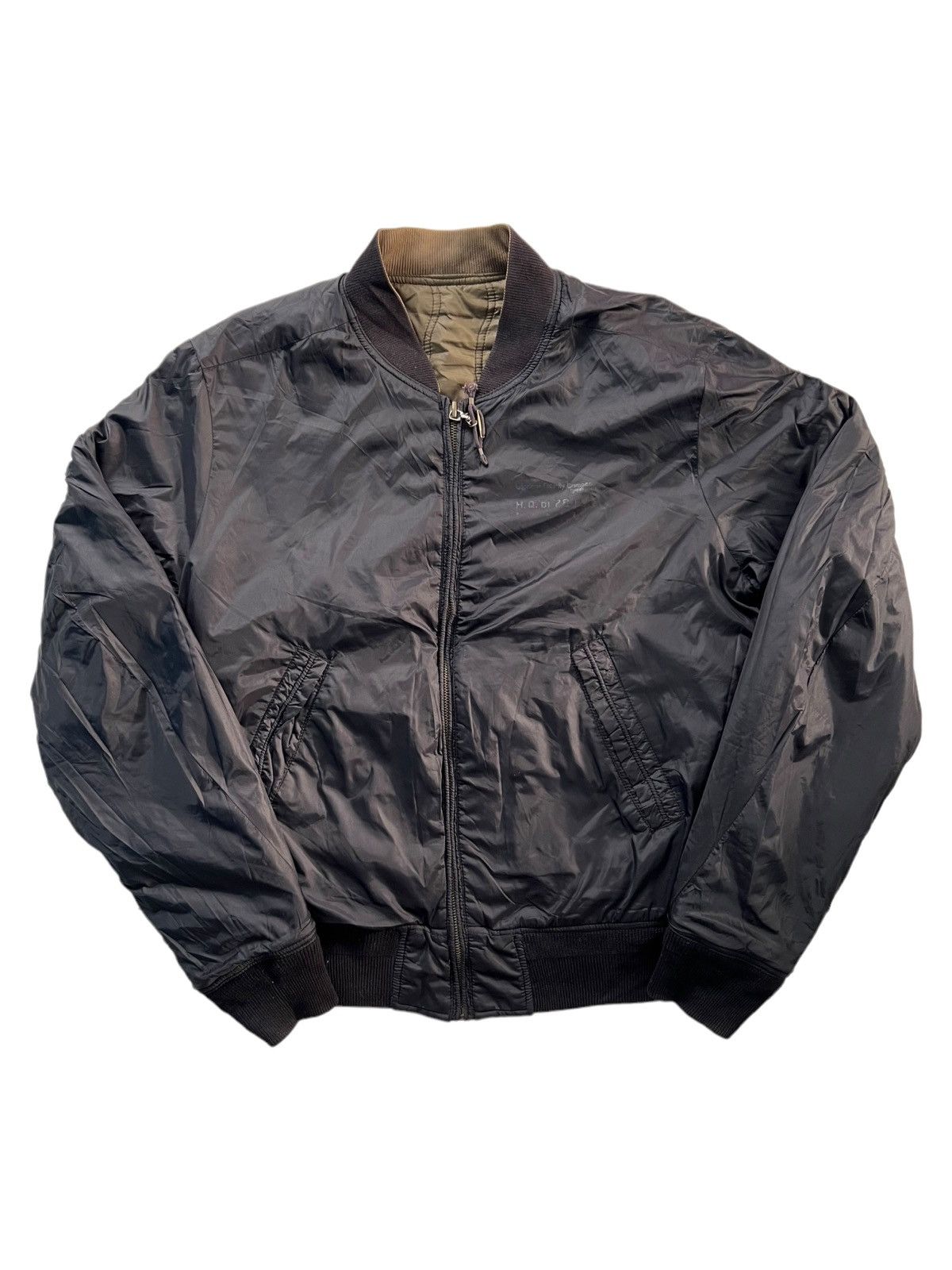 Diesel VERY RARE VINTAGE JACKET DIESEL RIDE HARD REVERSIBLE BOMBER Size US L / EU 52-54 / 3 - 4 Thumbnail