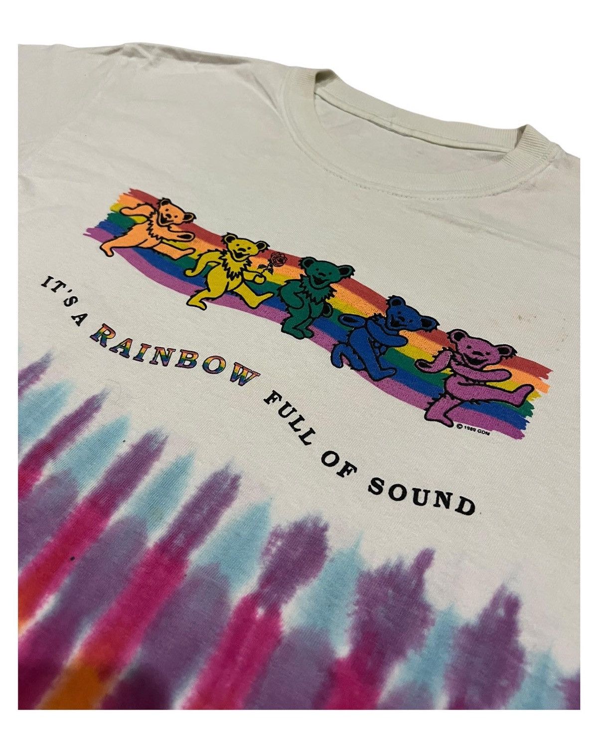 Band Tees VERY RARE VINTAGE T SHIRTS BAND ROCK GRATEFUL DEAD RAINBOW Size US S / EU 44-46 / 1 - 3 Thumbnail
