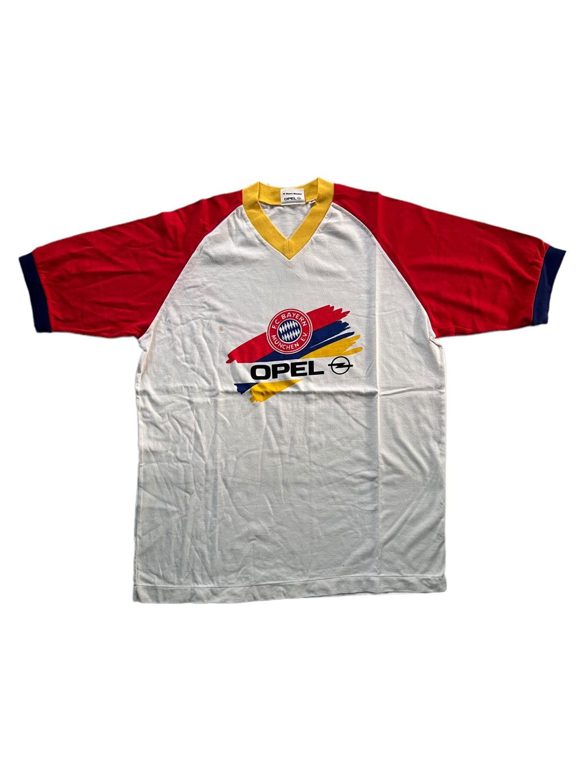 VERY RARE VINTAGE T SHIRTS BAYERN MUNCHEN OPEL