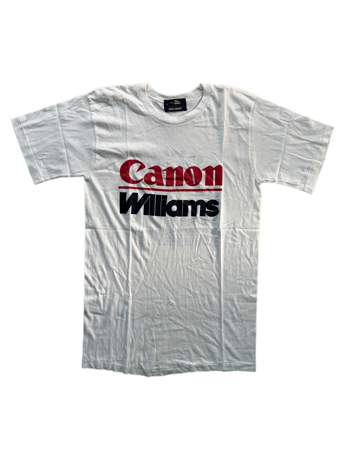 BMW VERY RARE VINTAGE T SHIRTS WILLIAMS RENAULT X CANON Size US M / EU 48-50 / 2 - 2 Thumbnail