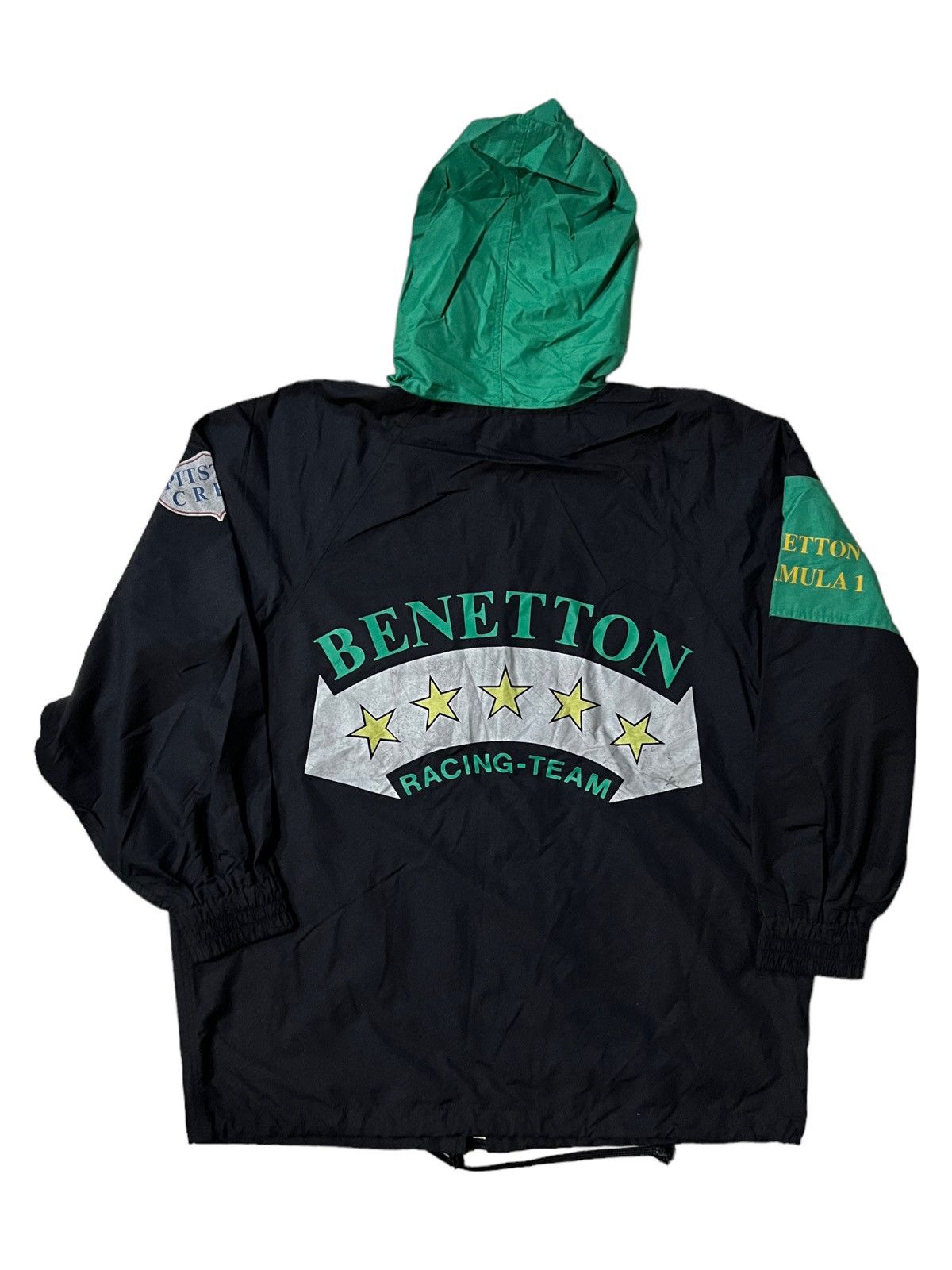 Benetton VERY RARE VINTAGE JACKET BENETTON FORMULA 1 PITSTOP CREW Size US XL / EU 56 / 4 - 1 Thumbnail