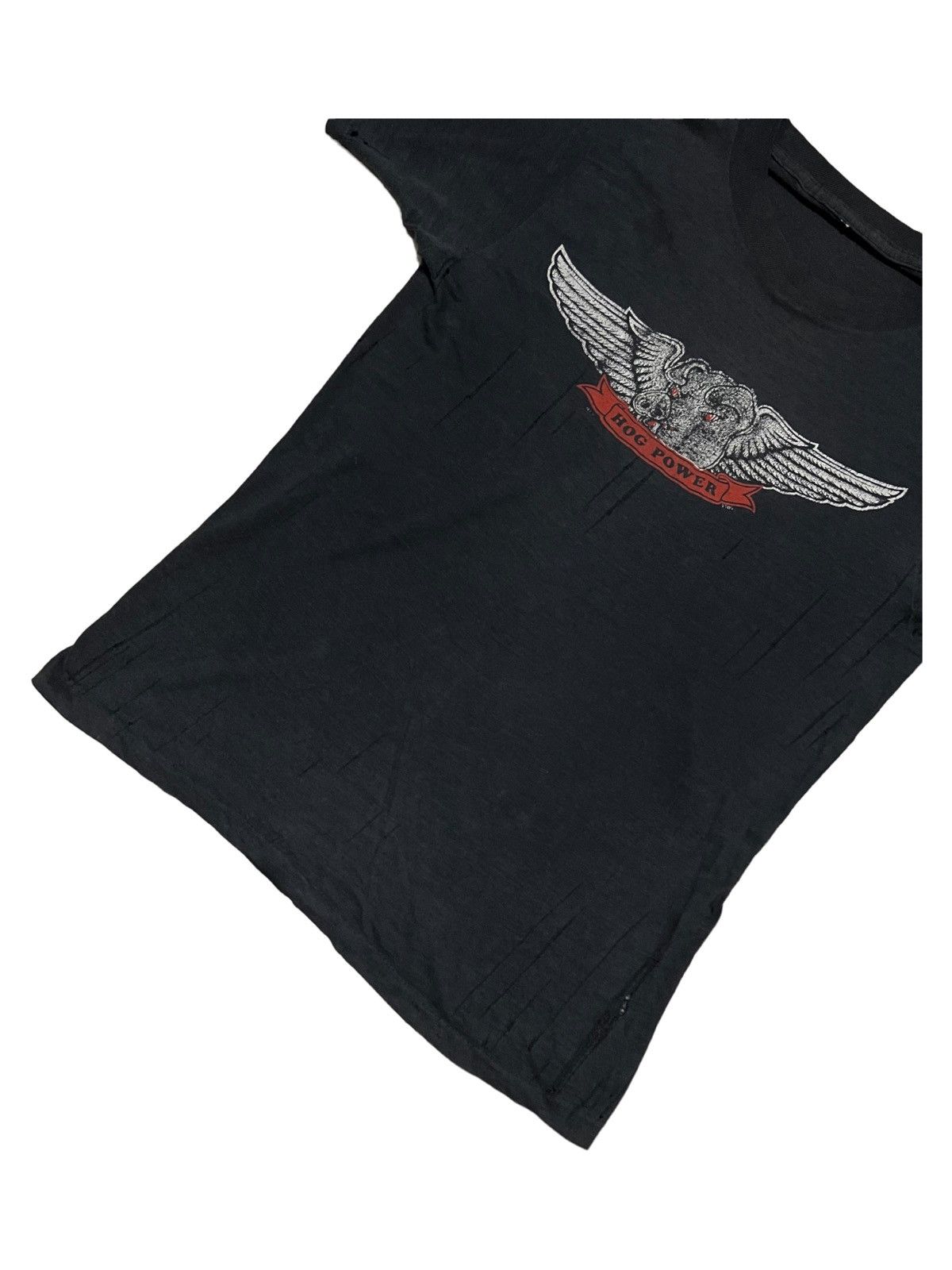 Harley Davidson VERY RARE VINTAGE T SHIRTS HARLEY DAVIDSON HOG POWER PIG 70s Size US S / EU 44-46 / 1 - 5 Thumbnail