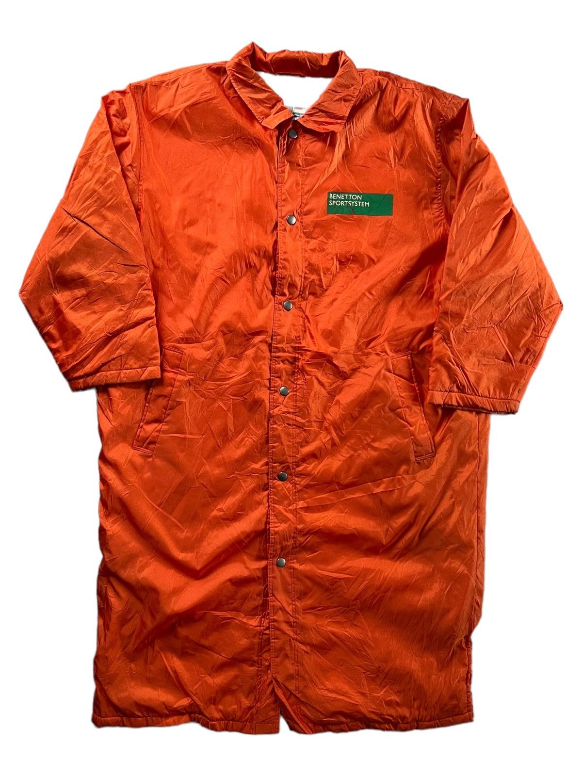 Benetton VERY RARE VINTAGE JACKET COAT BENETTON FORMULA 1 RACING TEAM Size US L / EU 52-54 / 3 - 2 Thumbnail
