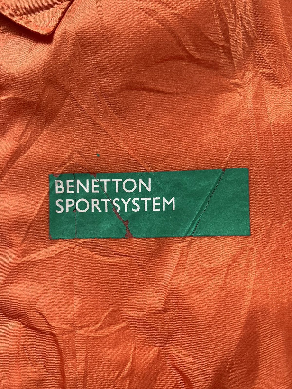 Benetton VERY RARE VINTAGE JACKET COAT BENETTON FORMULA 1 RACING TEAM Size US L / EU 52-54 / 3 - 4 Thumbnail