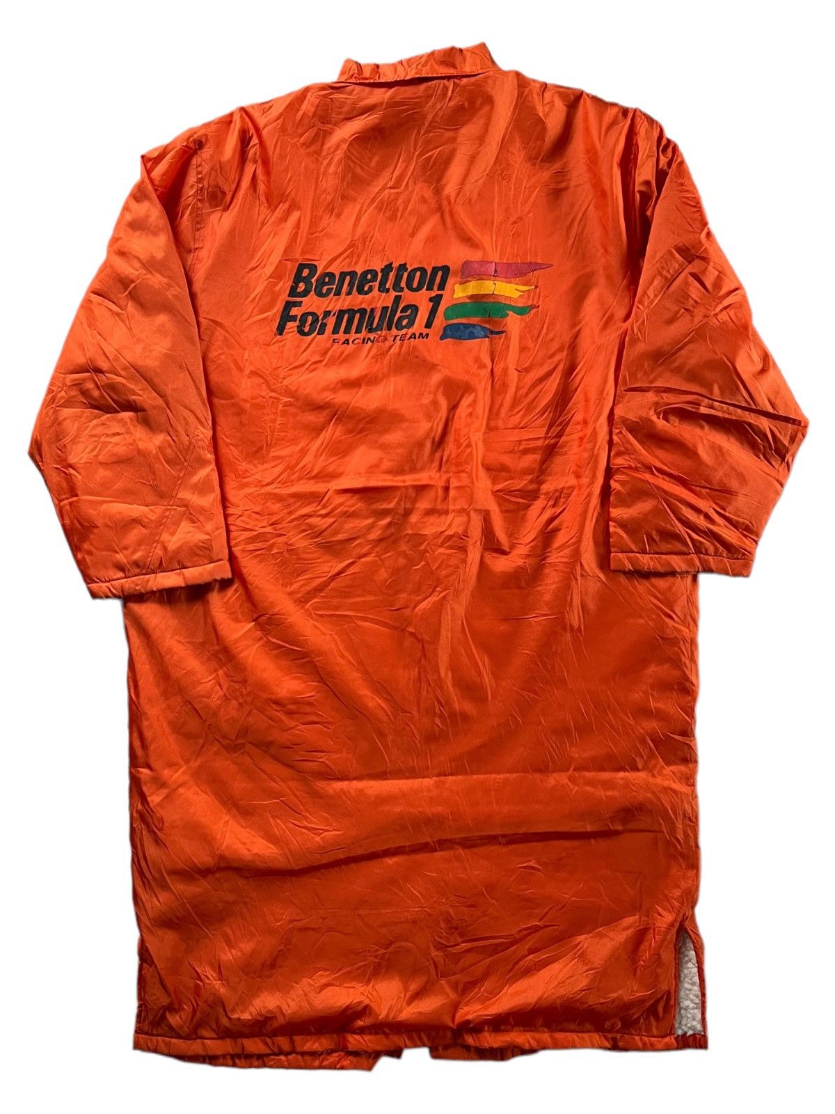 Benetton VERY RARE VINTAGE JACKET COAT BENETTON FORMULA 1 RACING TEAM Size US L / EU 52-54 / 3 - 1 Thumbnail